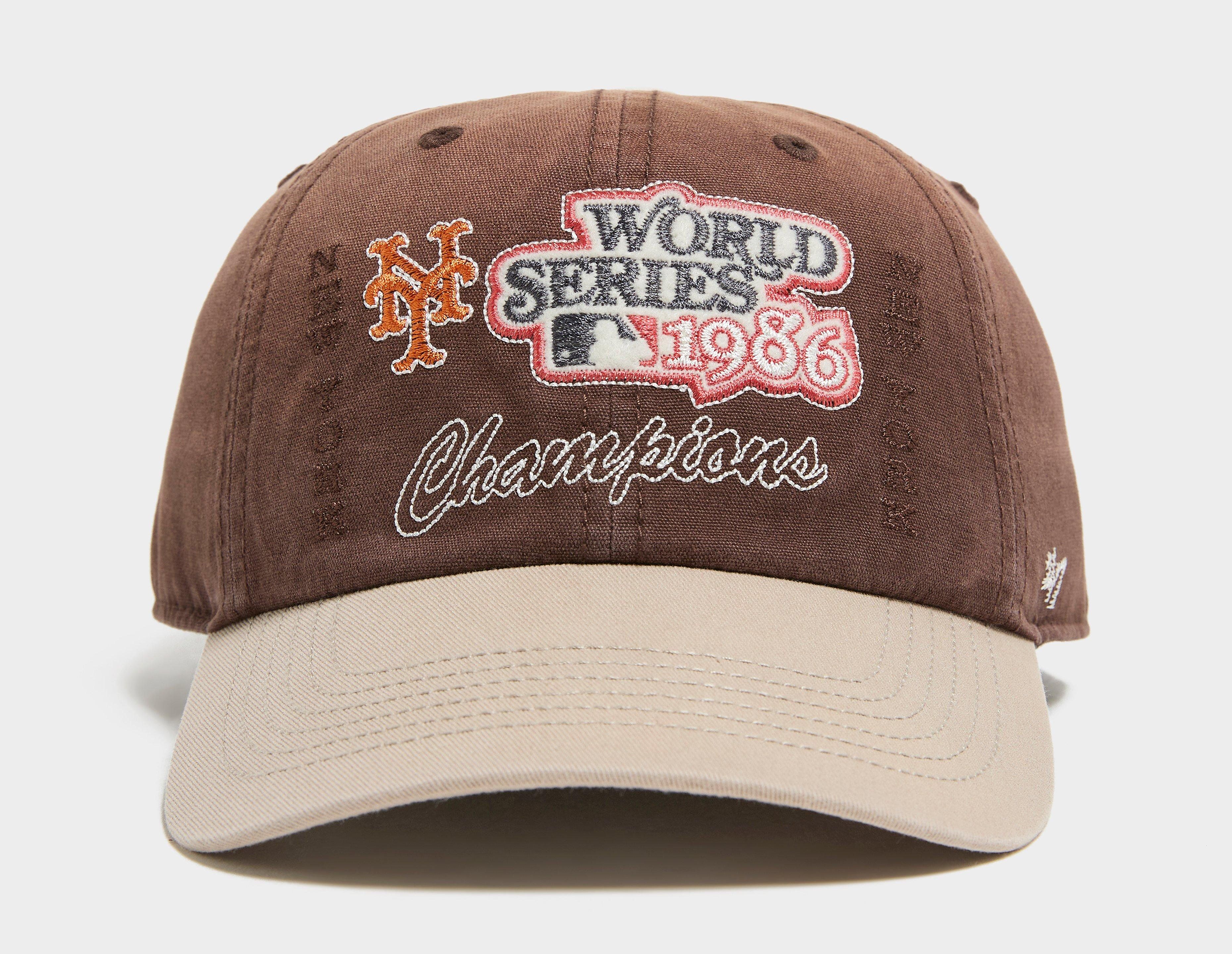 47 Brand New York Mets World Series Clean Up Cap, marrón