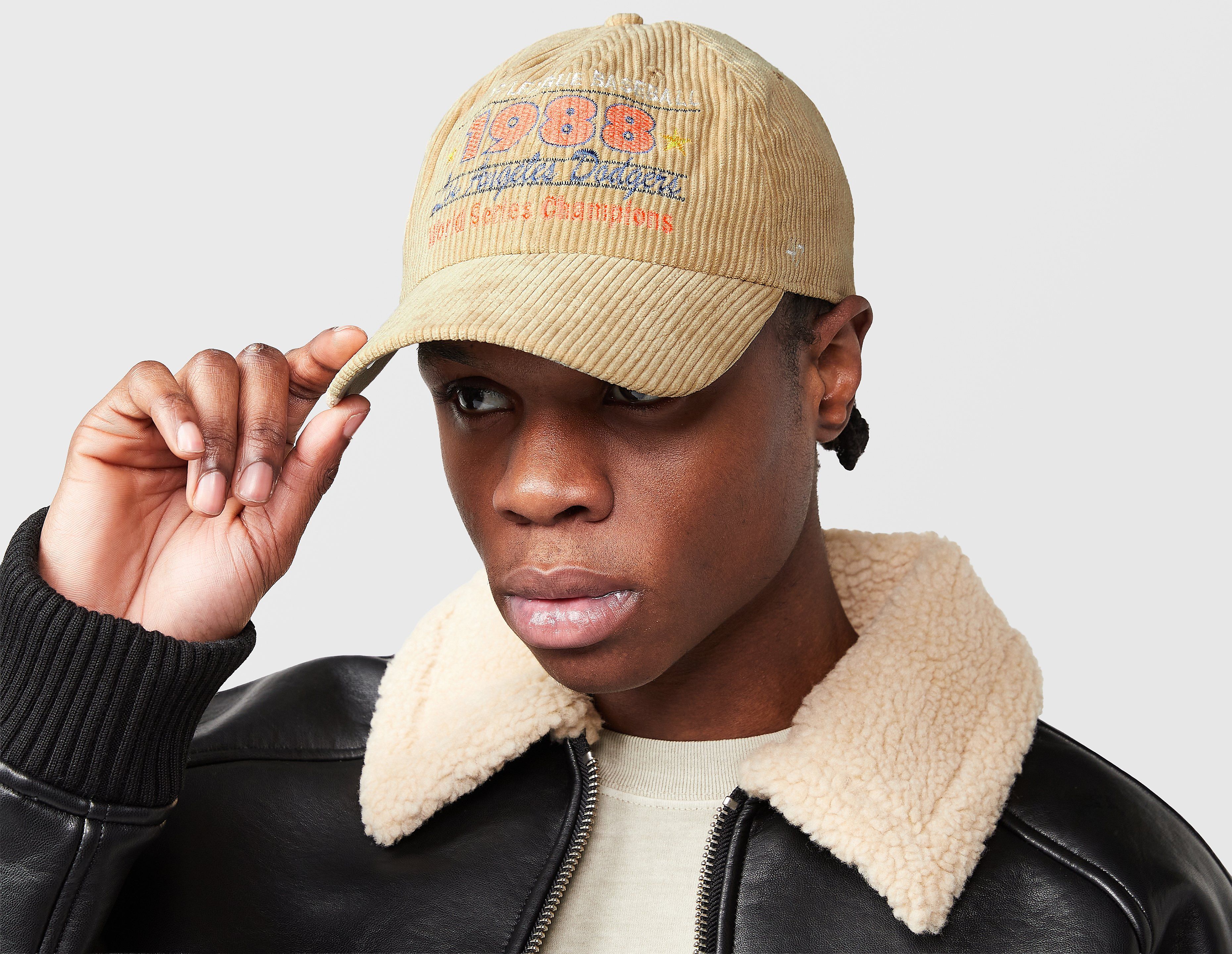 47 Brand LA Dodgers 1988 World Series Cord Clean Up Cap, beige