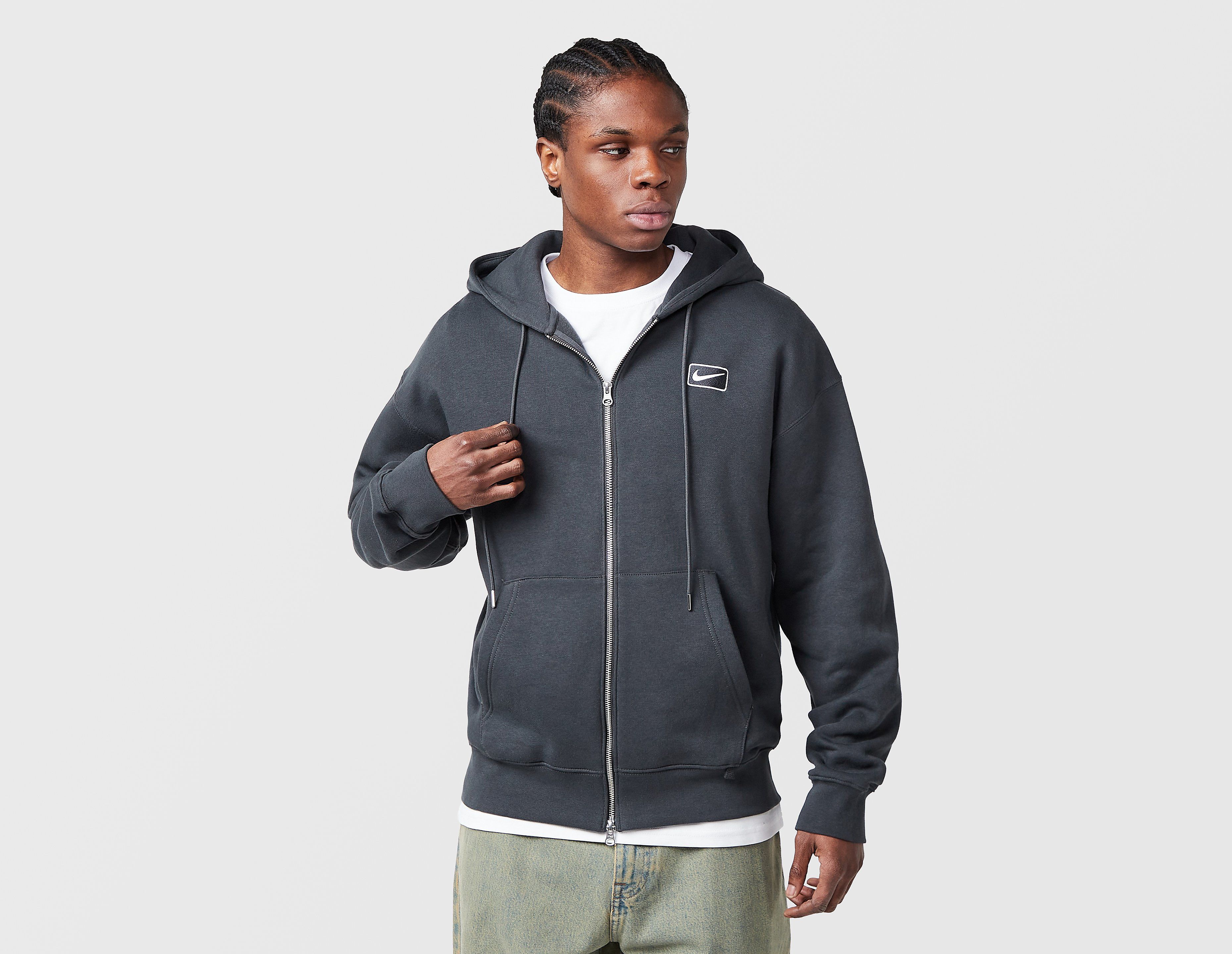 Nike Sportwear Graphic Zip Hoodie, gris