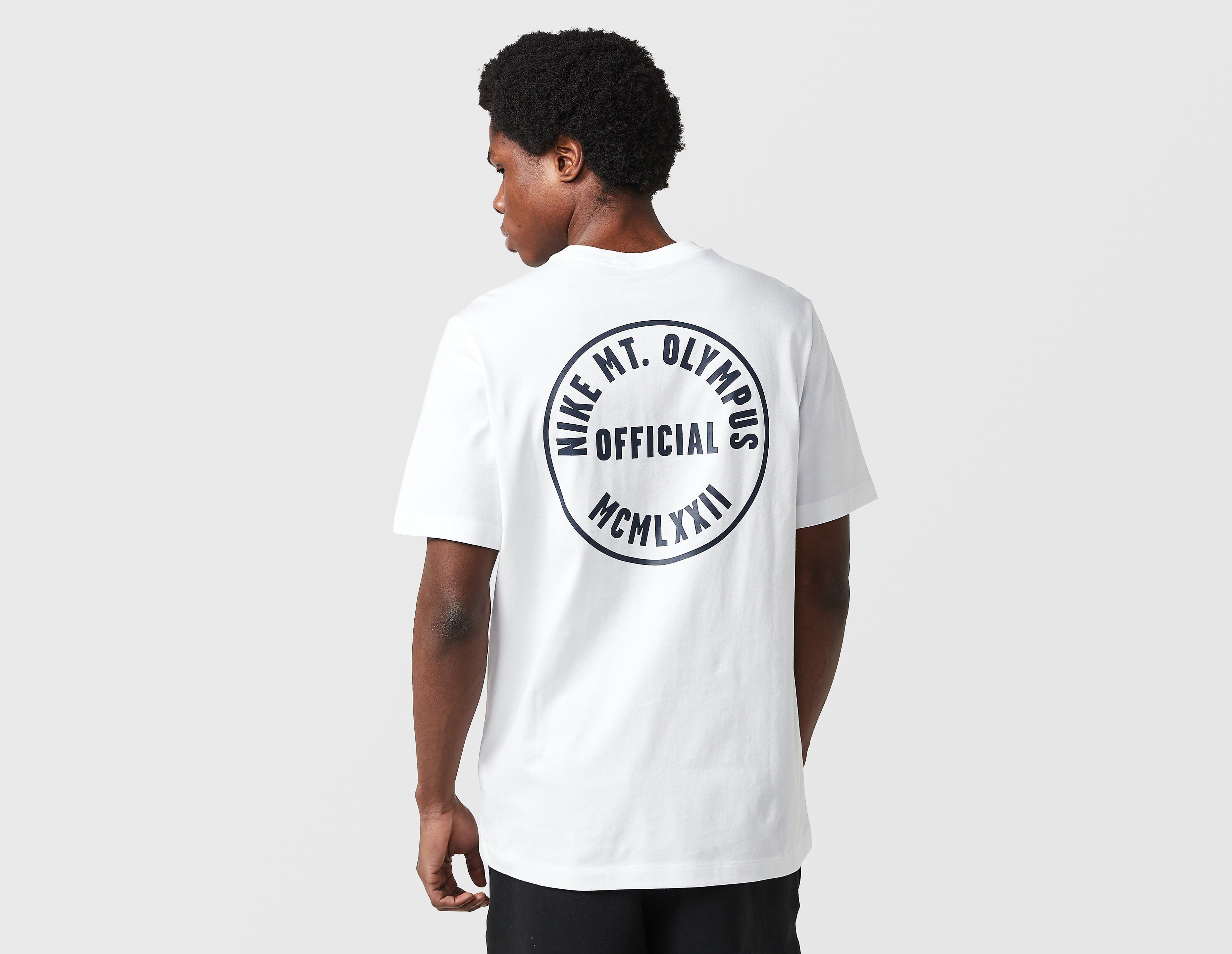 Nike Oval Swoosh T-Shirt, blanco