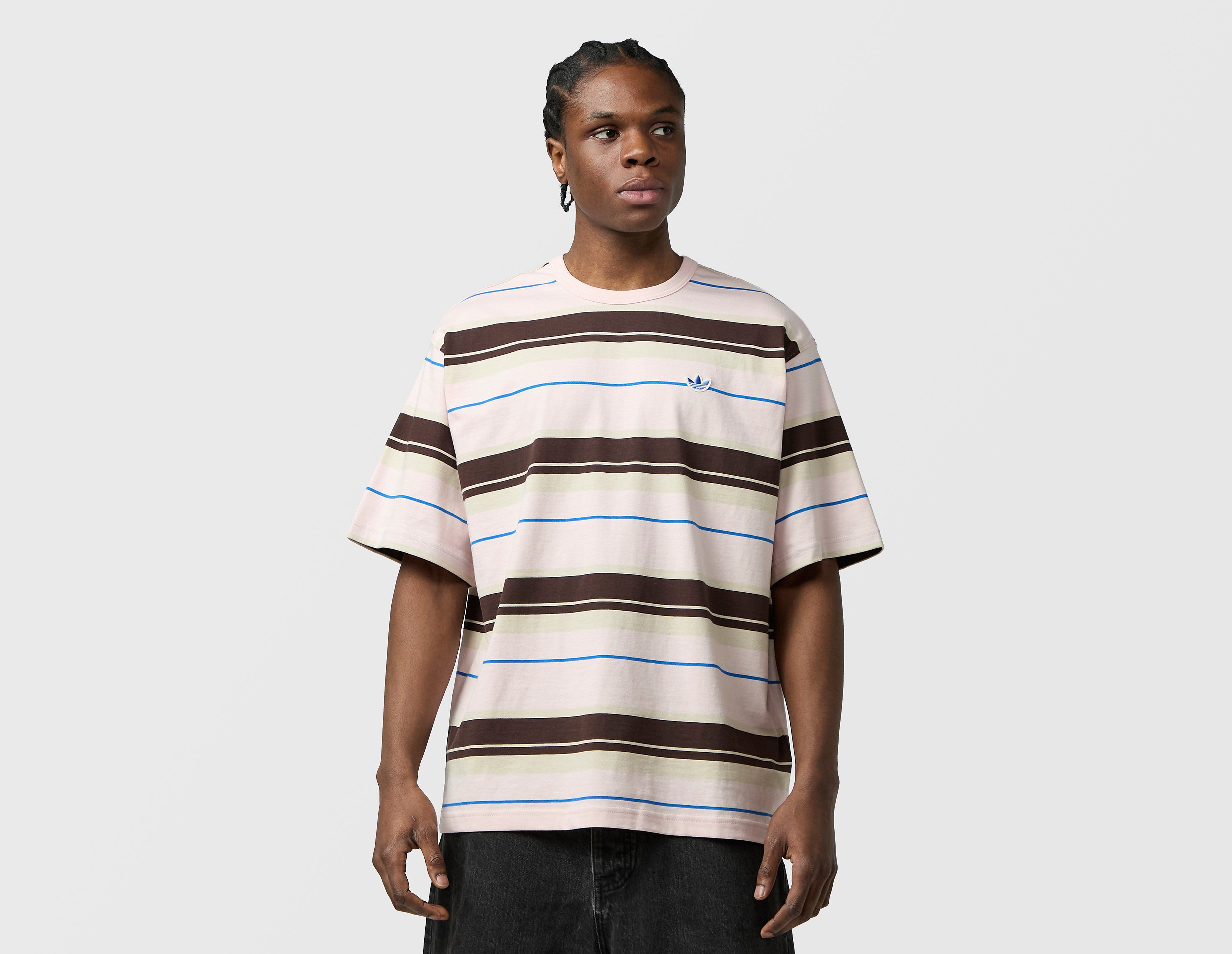 adidas Originals Stripe T-Shirt, rosa