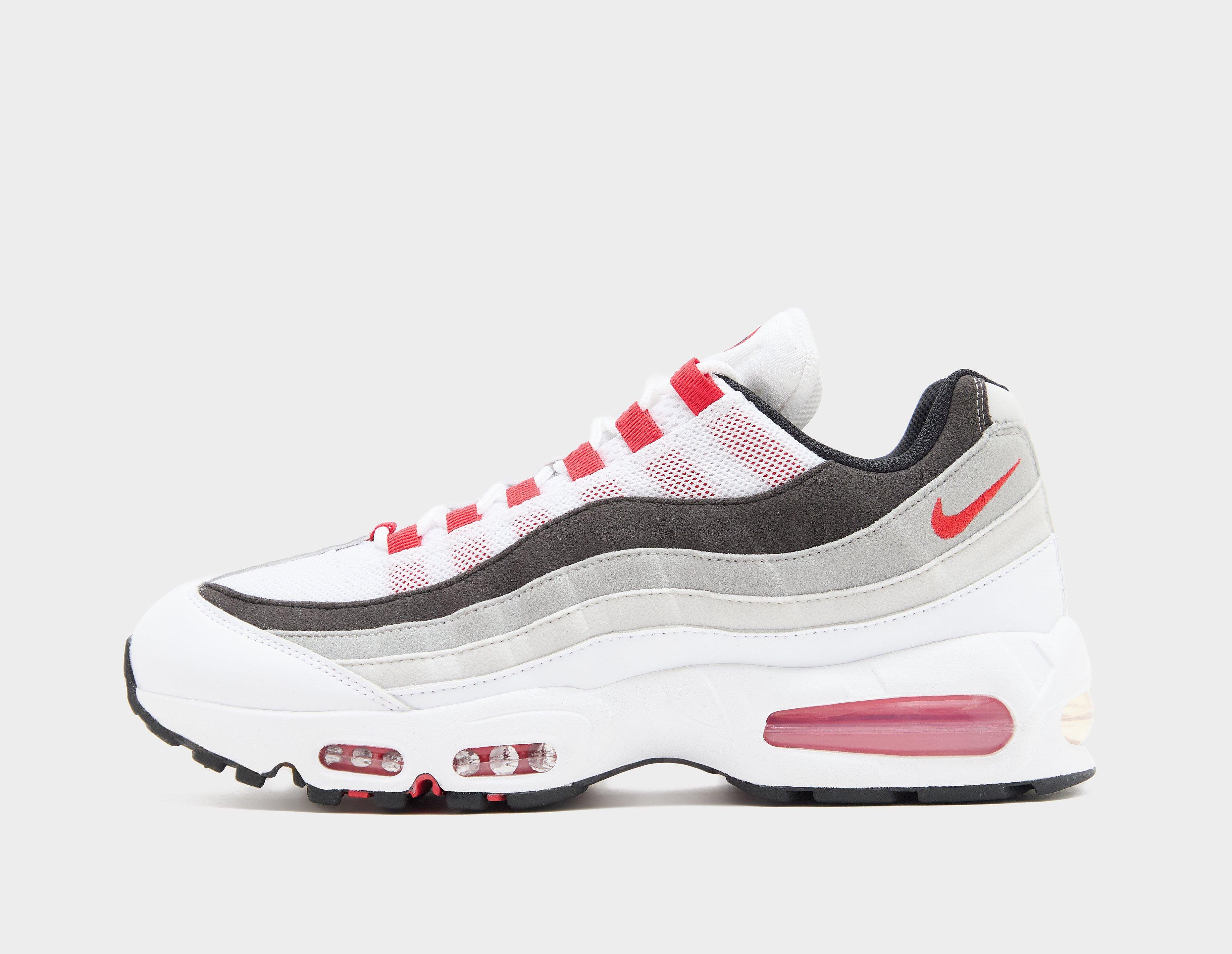 Nike Air Max 95 'Comet Red', gris, vue de côté