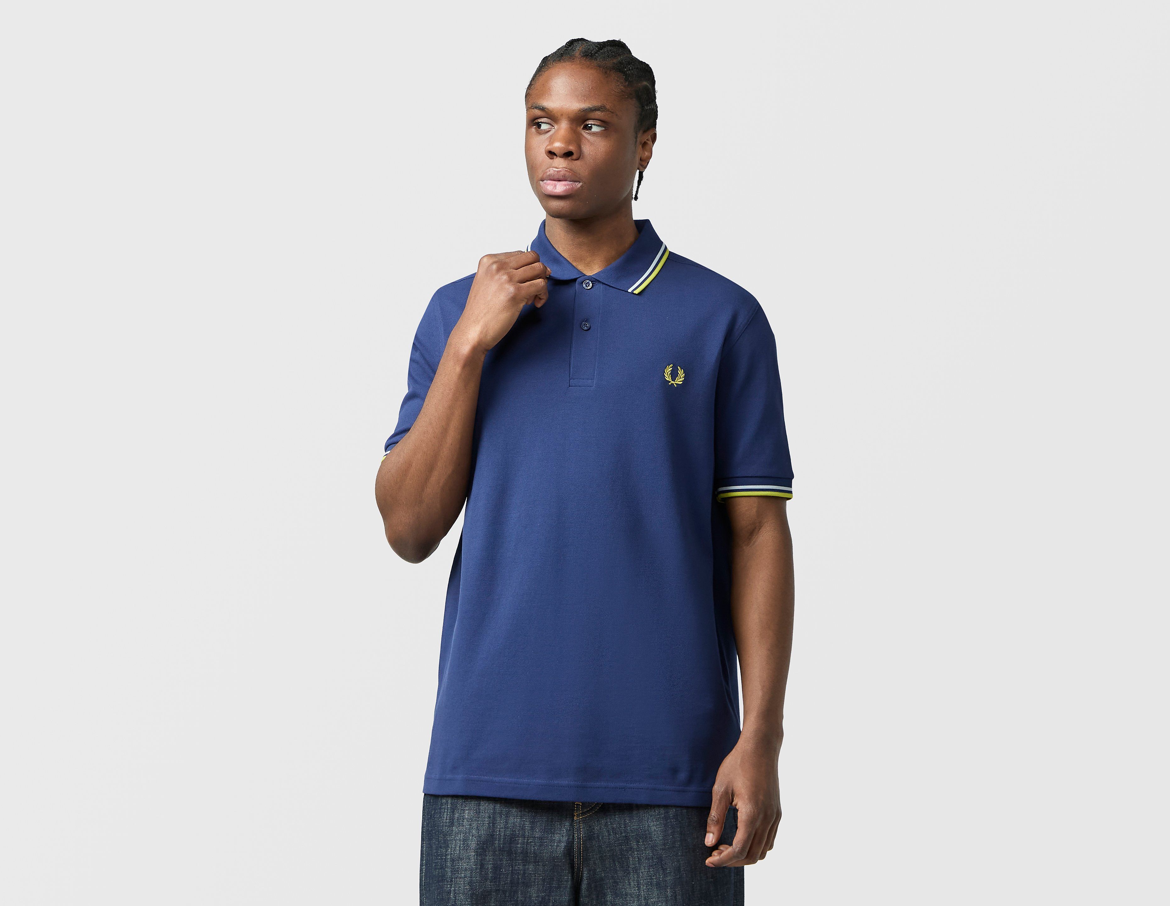 Fred Perry Twin Tipped Polo Shirt, blauw