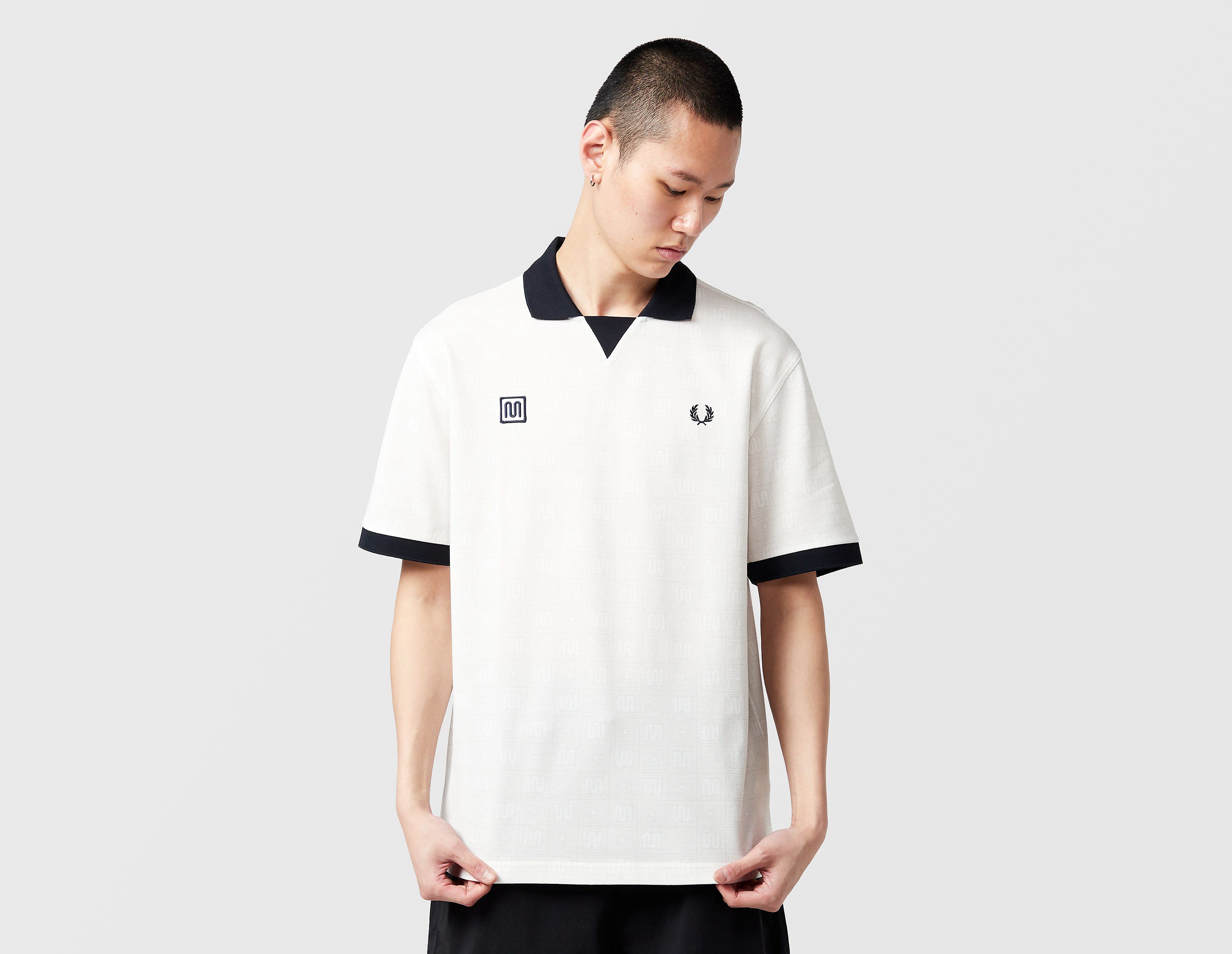 Fred Perry x Meyba Printed Polo, beige