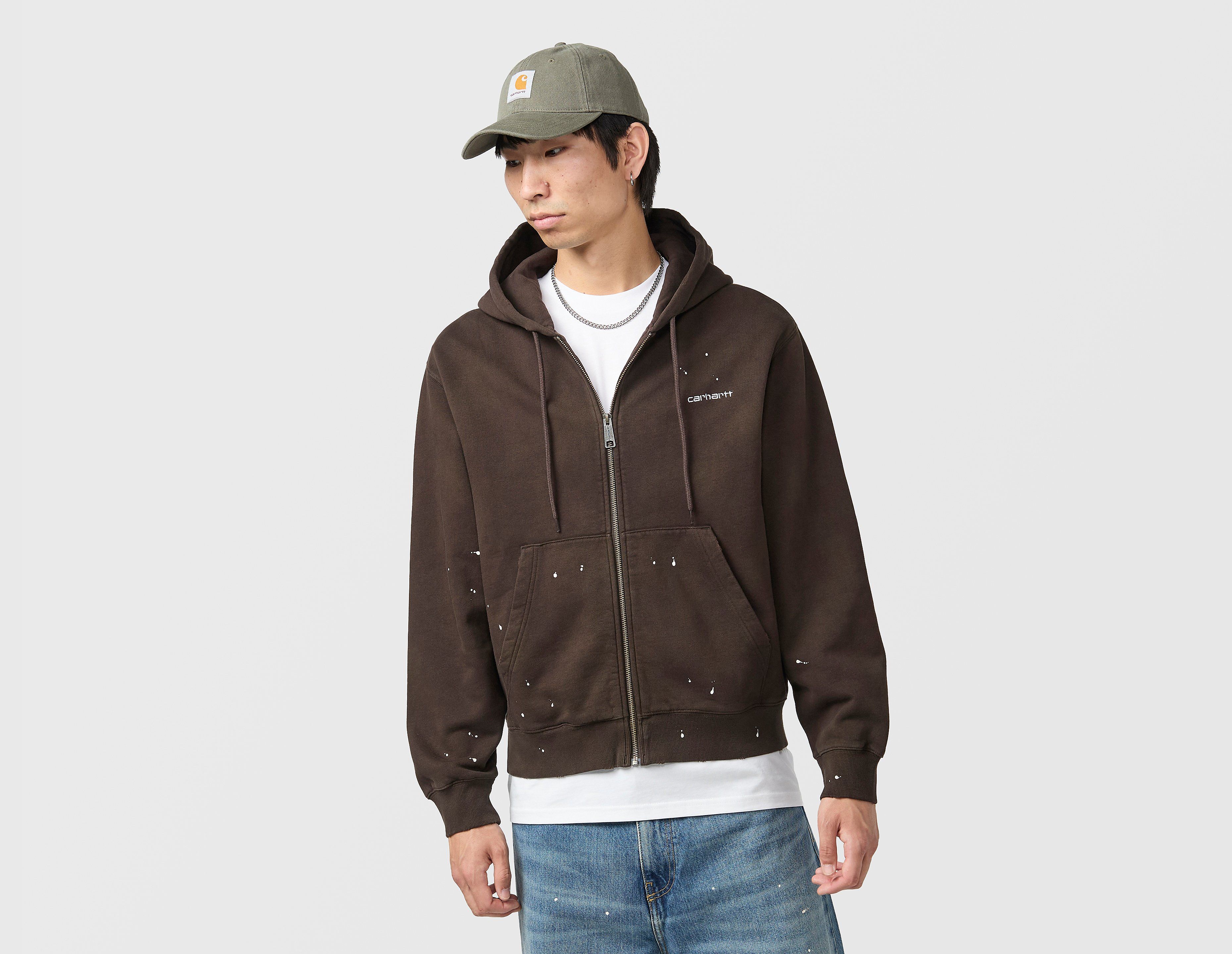 Carhartt WIP Hooded Painter Jacket, bruin