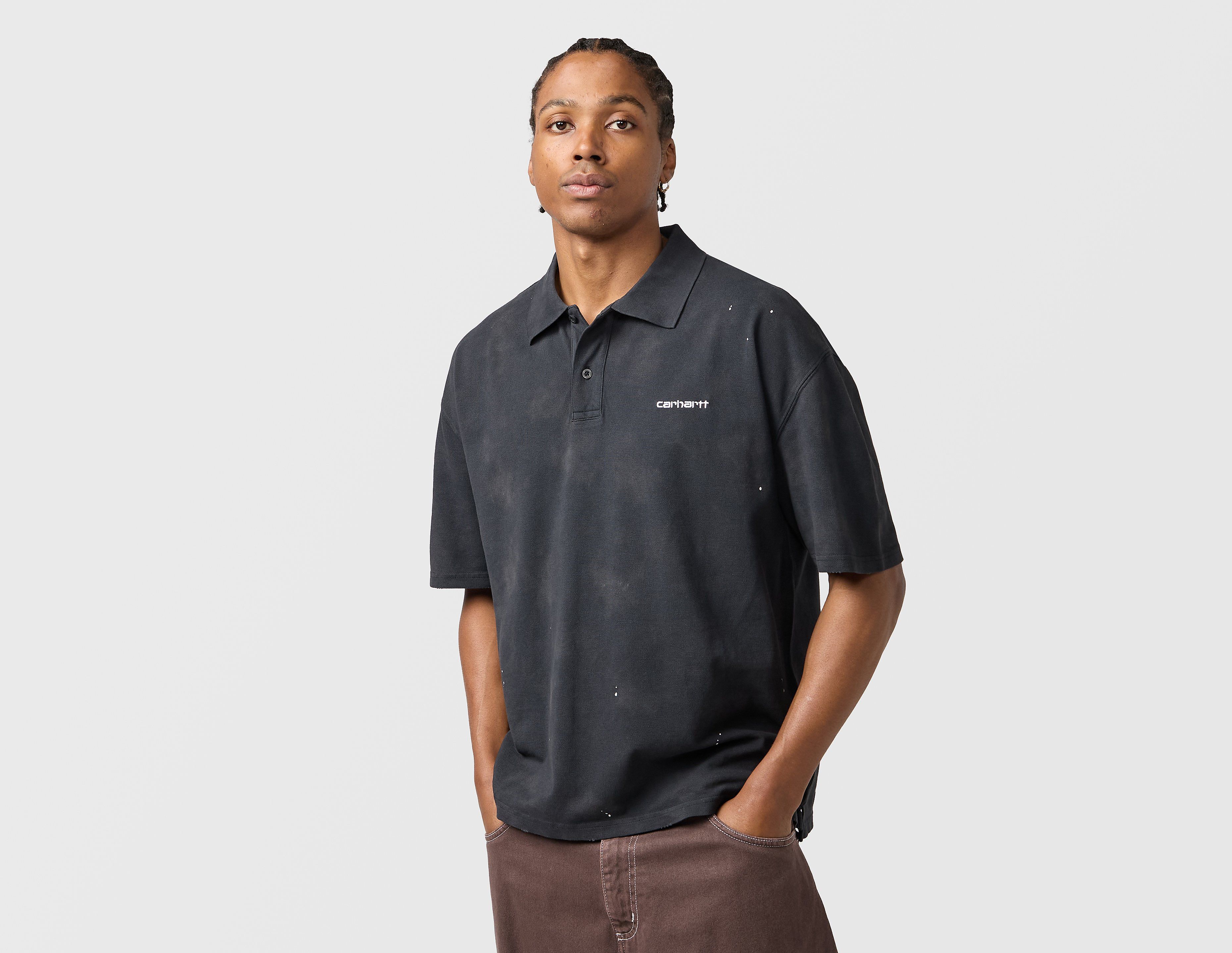 Carhartt WIP Painter Polo, zwart