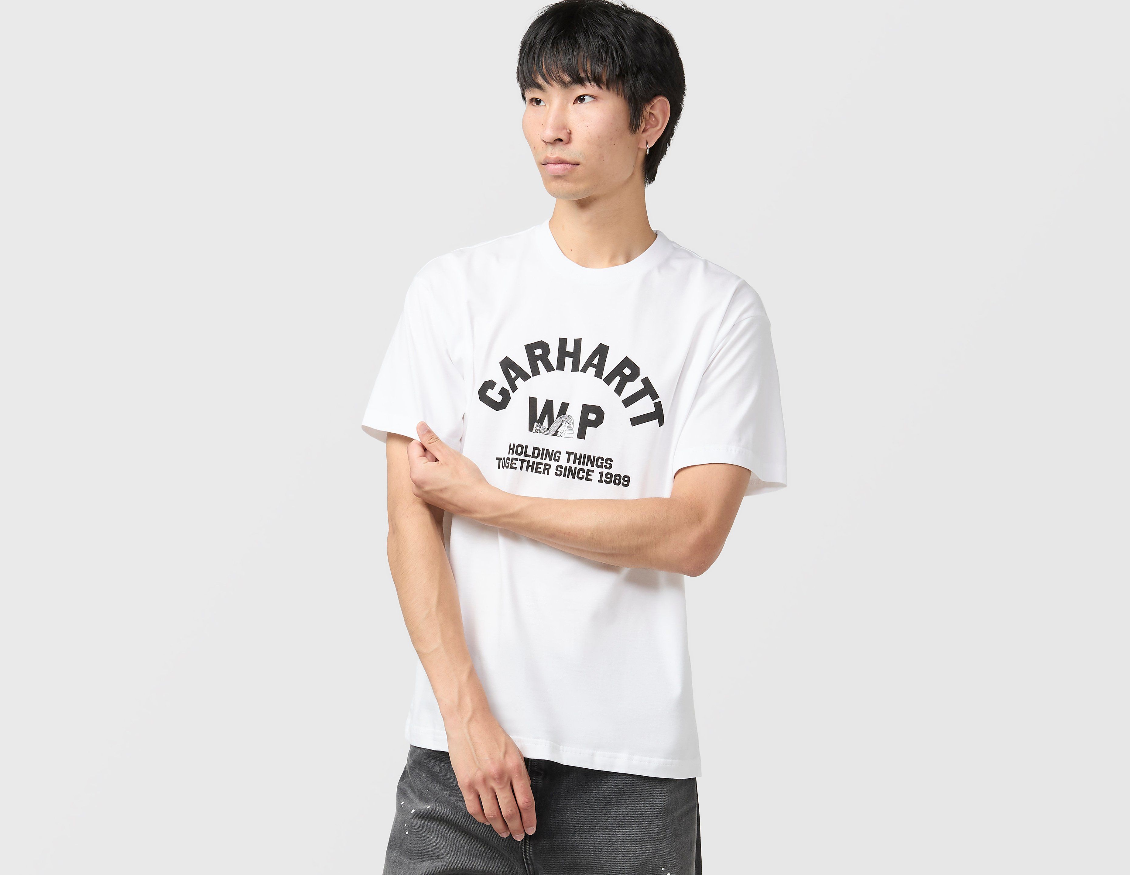 Carhartt WIP Column T-Shirt, wit