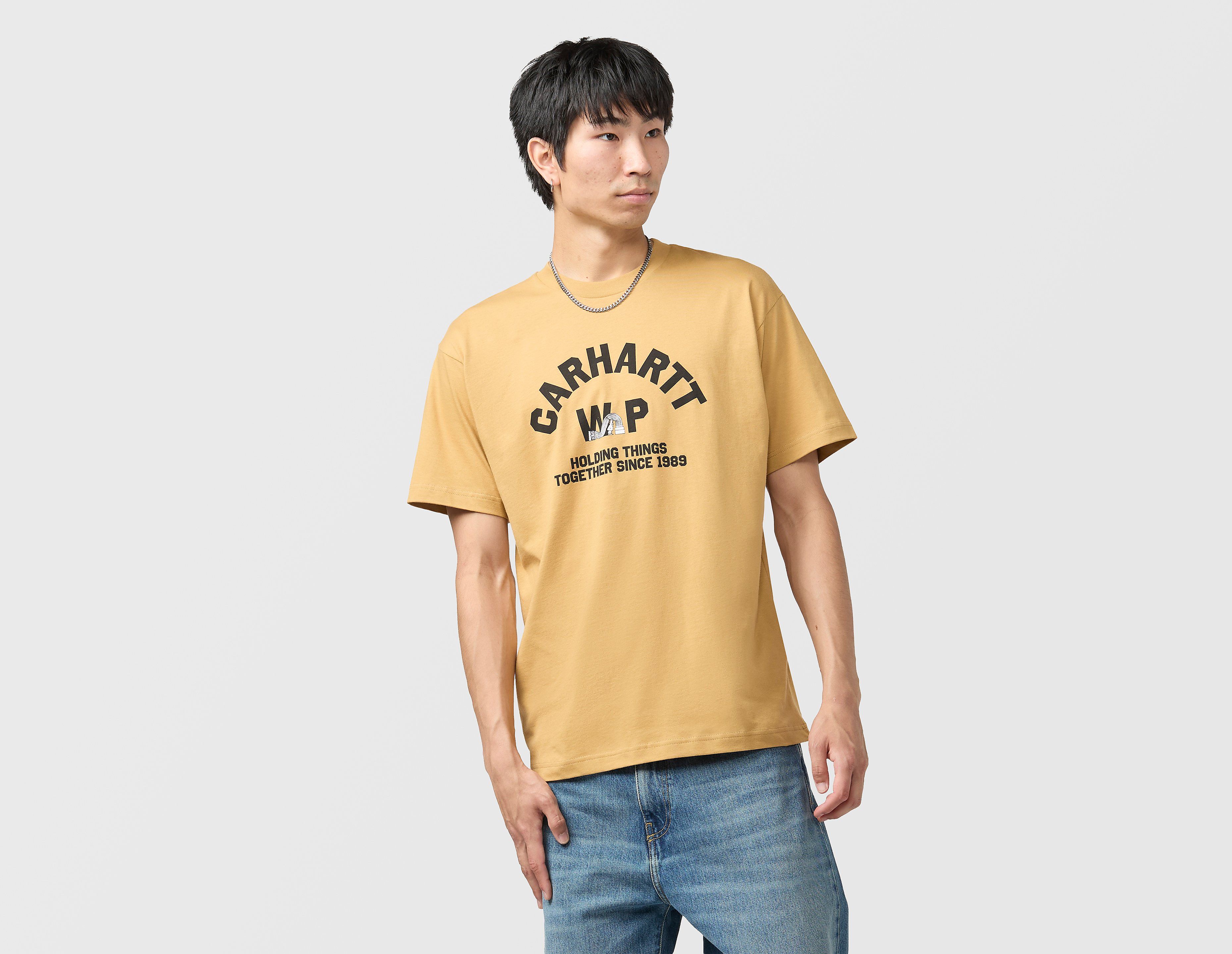 Carhartt WIP Column T-Shirt, bruin