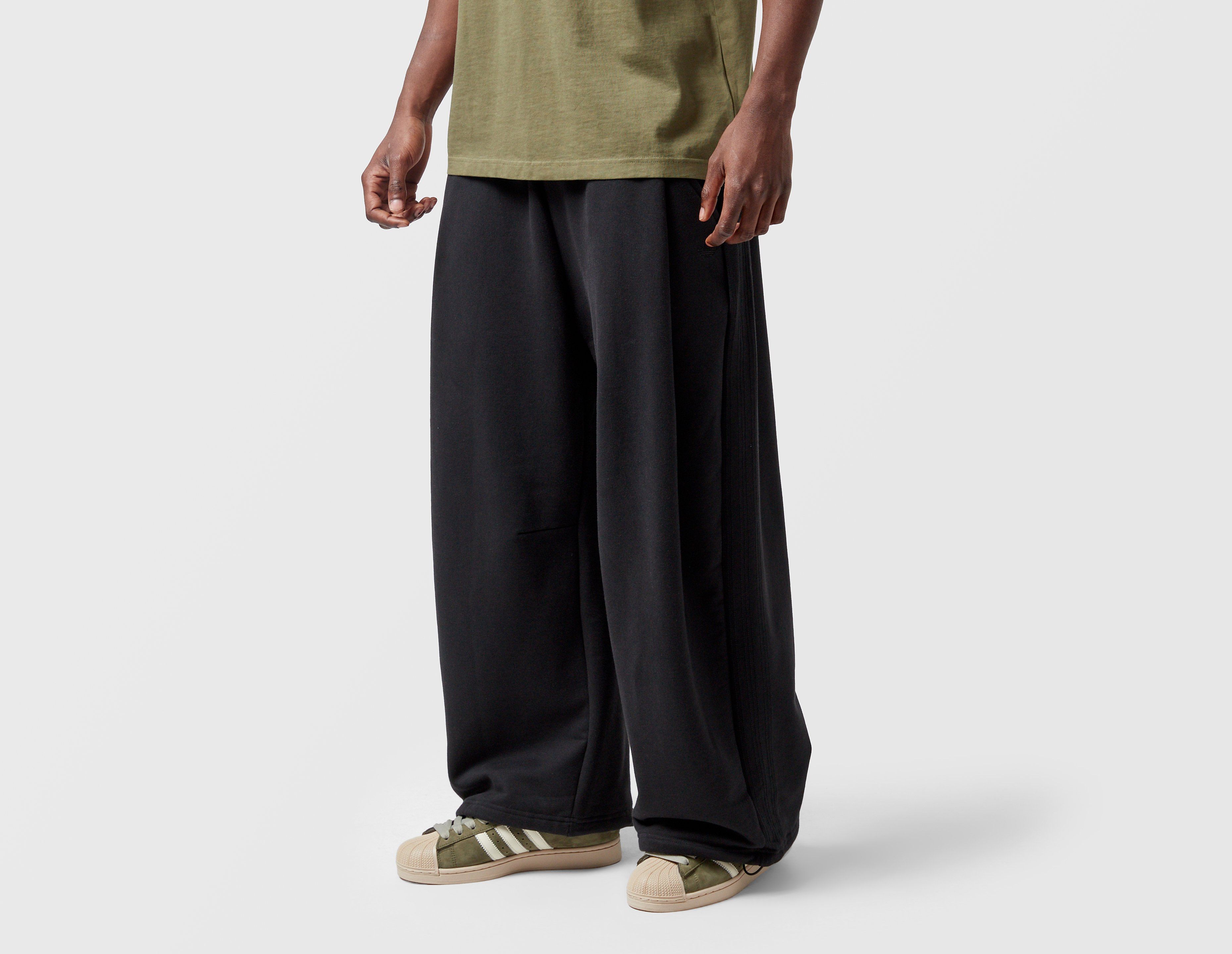 Adidas Originals Pantaloni A Gamba Larga Premium Essentials Nero da Uomo Taglia XL - Immagine 1