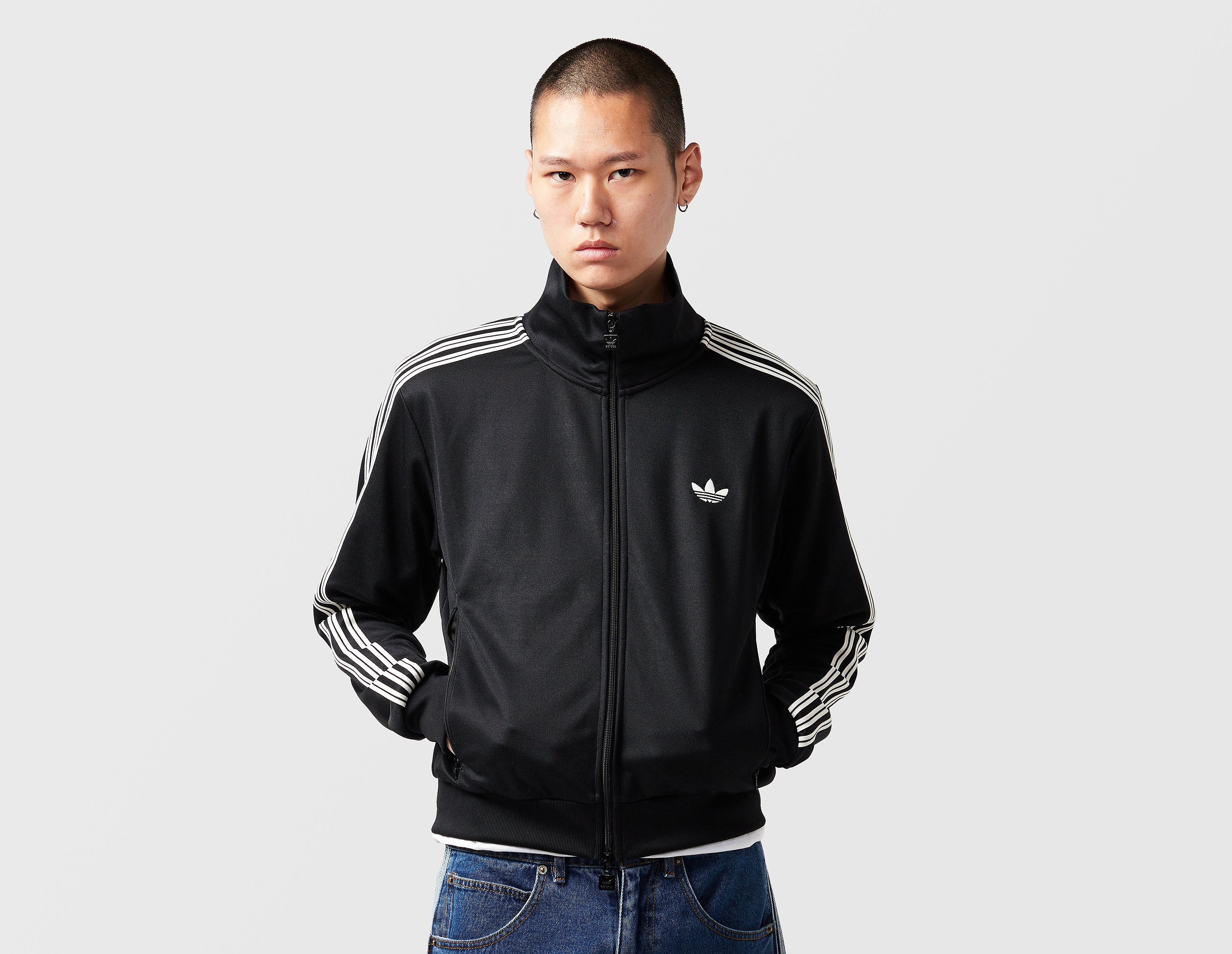 Adidas Uomo Nero Mens Top Da Allenamento Corto Beckenbauer Taglia S, JD Sports - Immagine 4