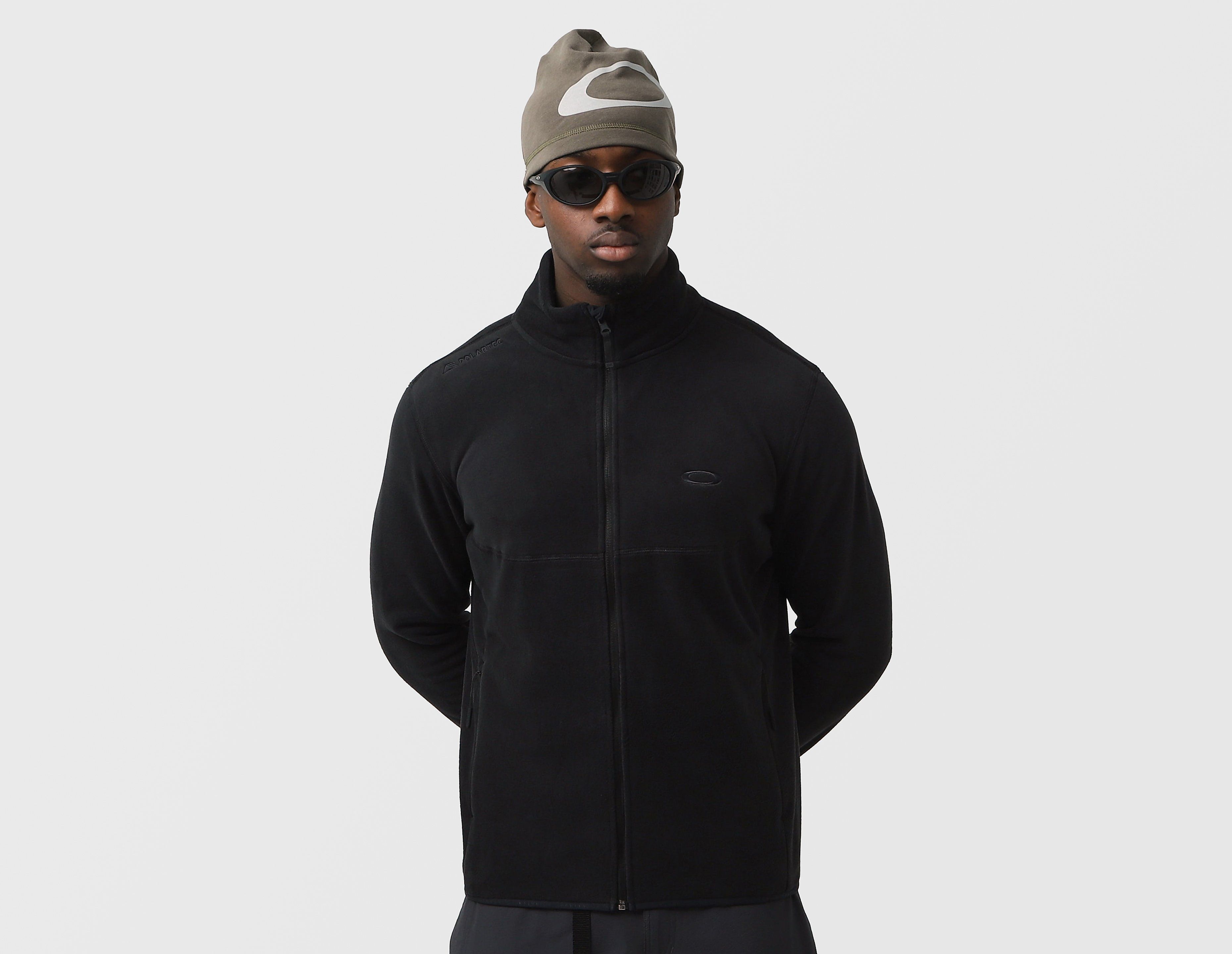 Oakley Canopy Polar Zip Sweatshirt, zwart