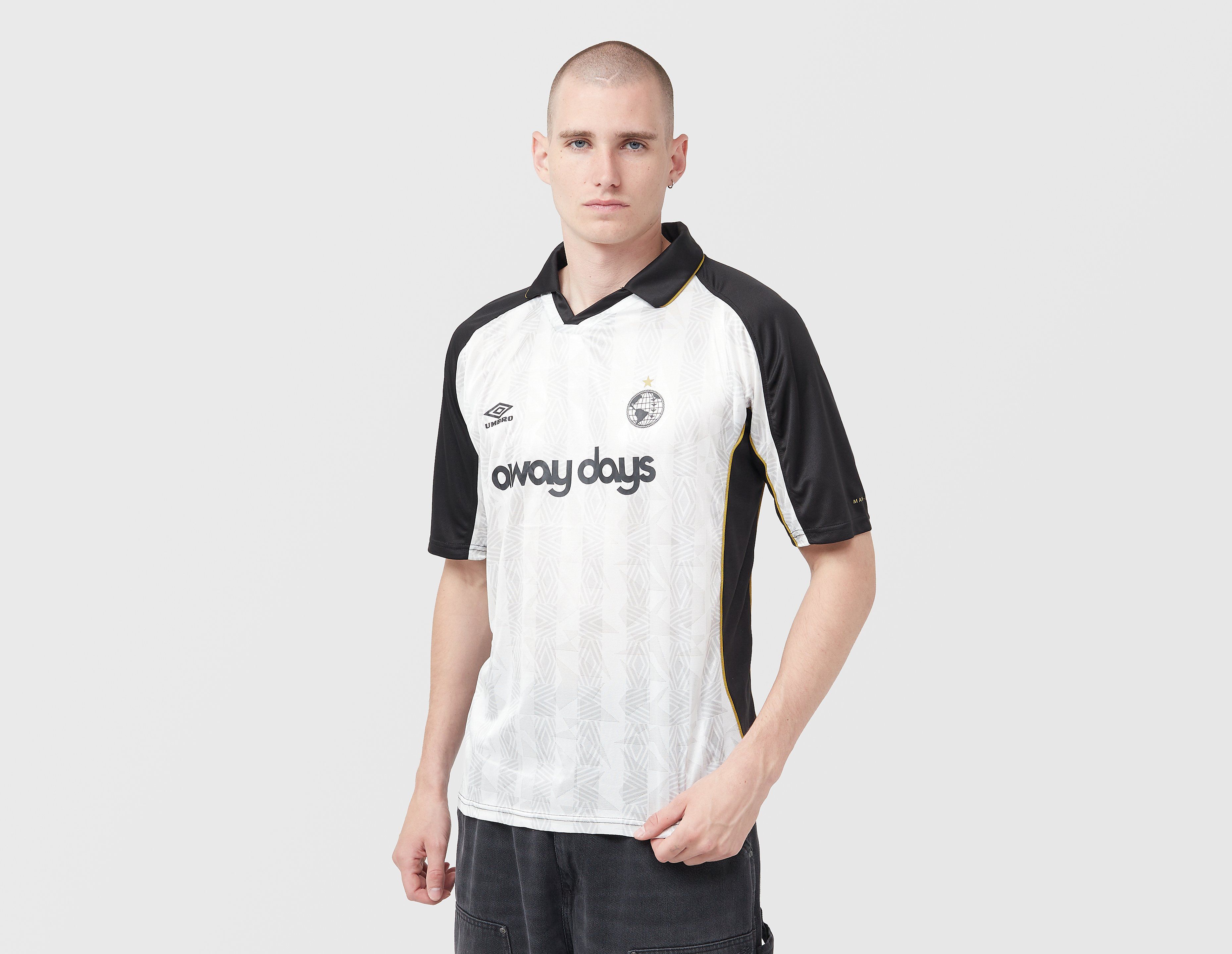 Umbro Sports Culture Panelled Football Jersey, wit