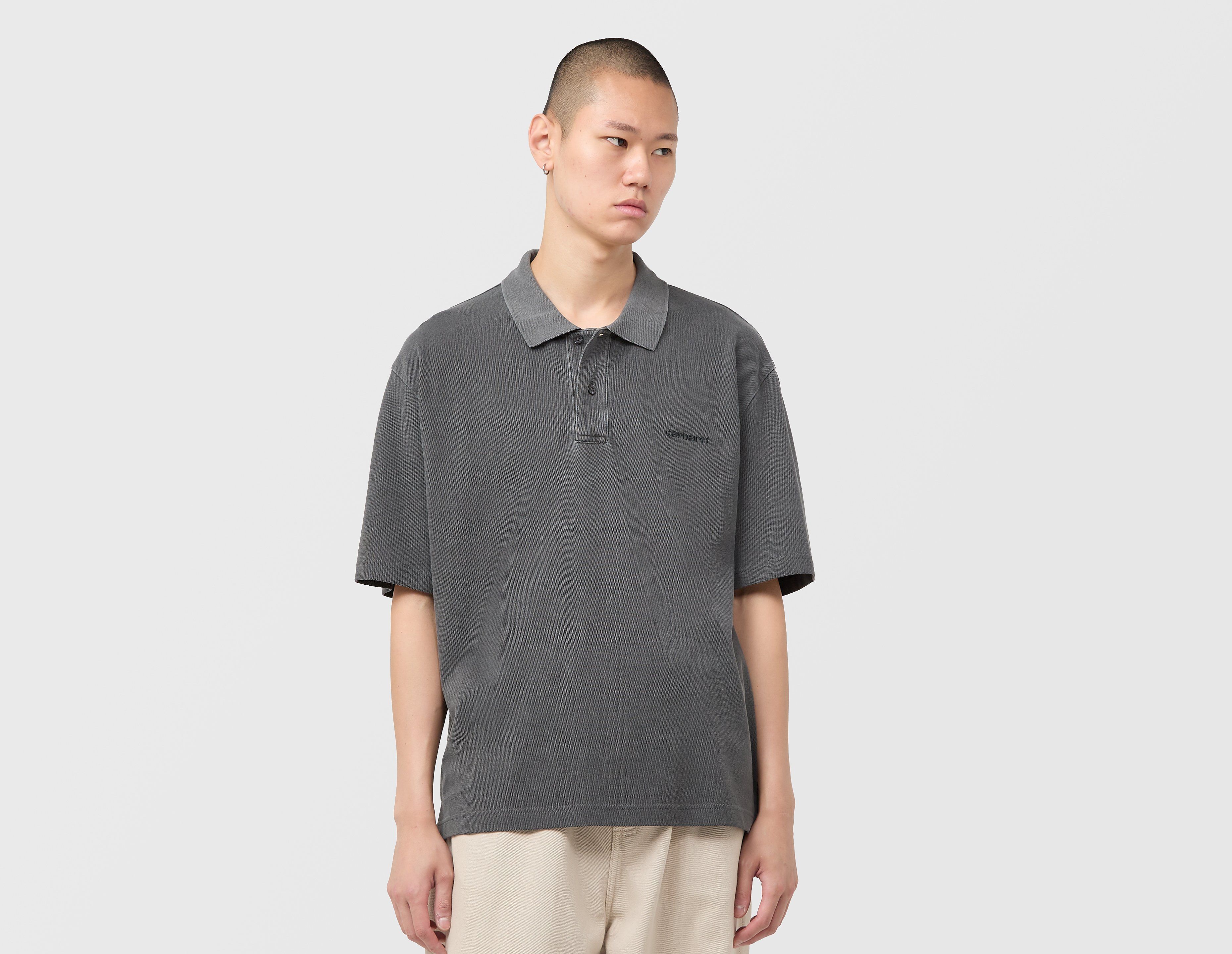 Carhartt WIP Wayne Polo, grijs