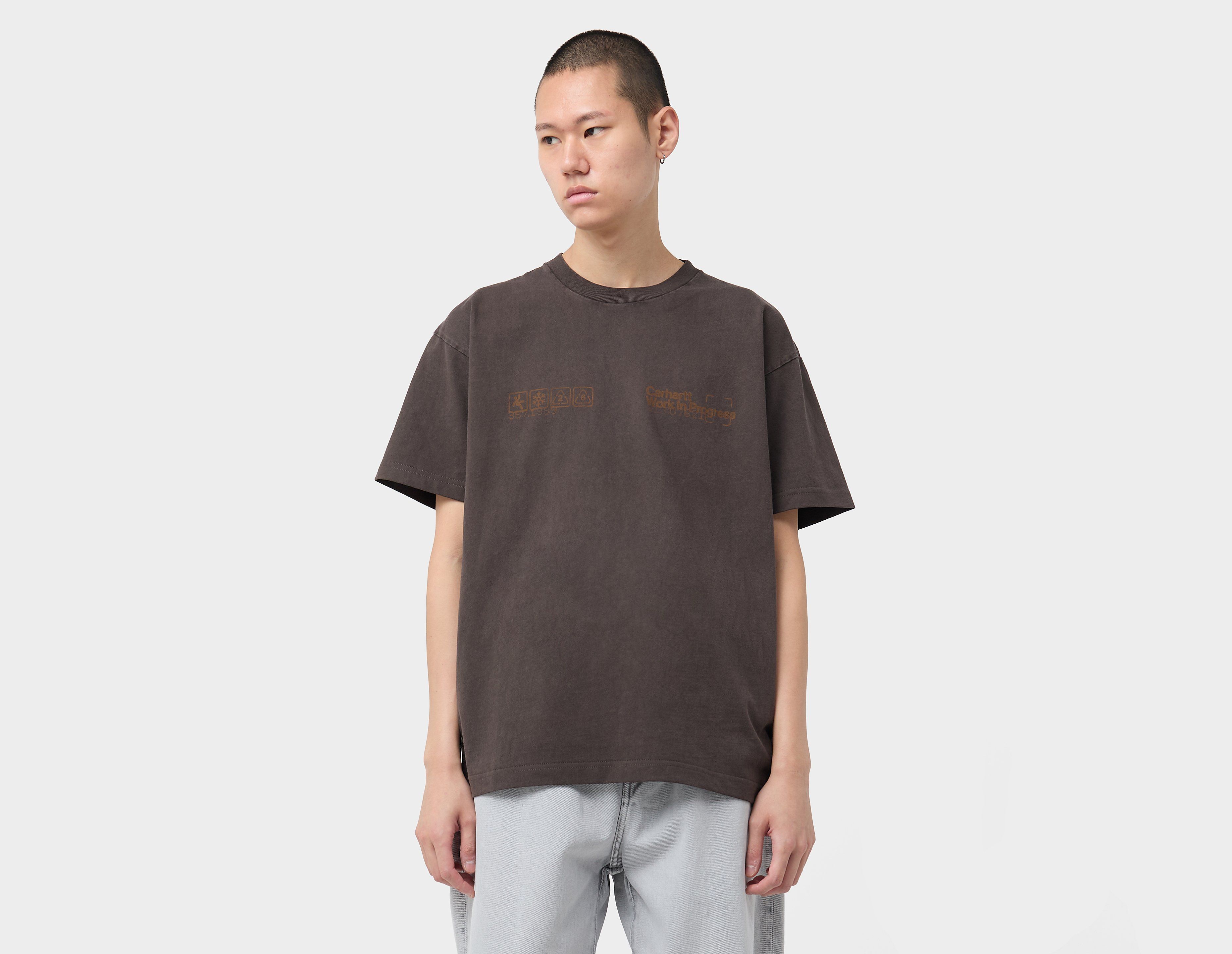 Carhartt WIP Boxed Wash T-Shirt, bruin