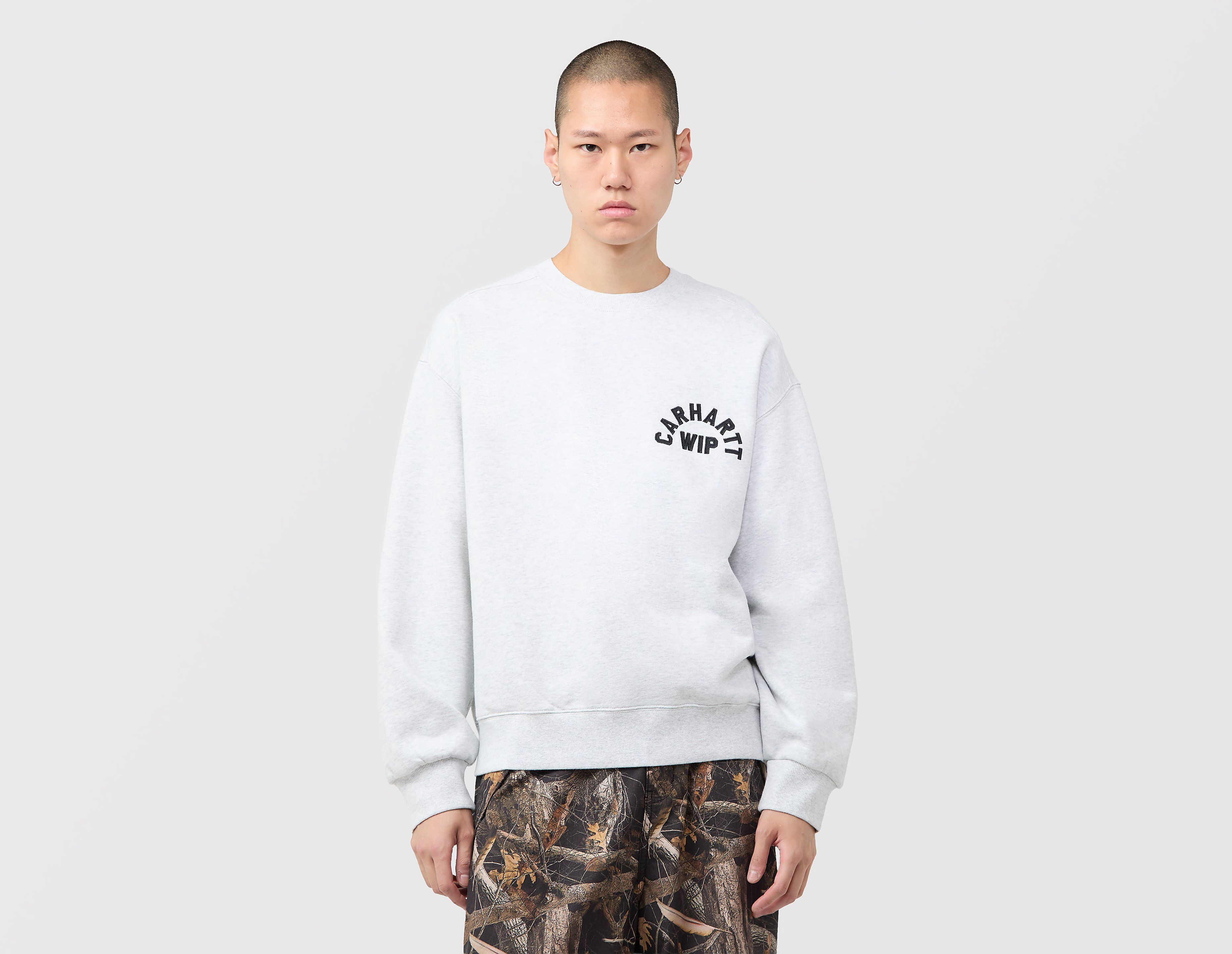 Carhartt WIP Arch Script Sweatshirt, grijs