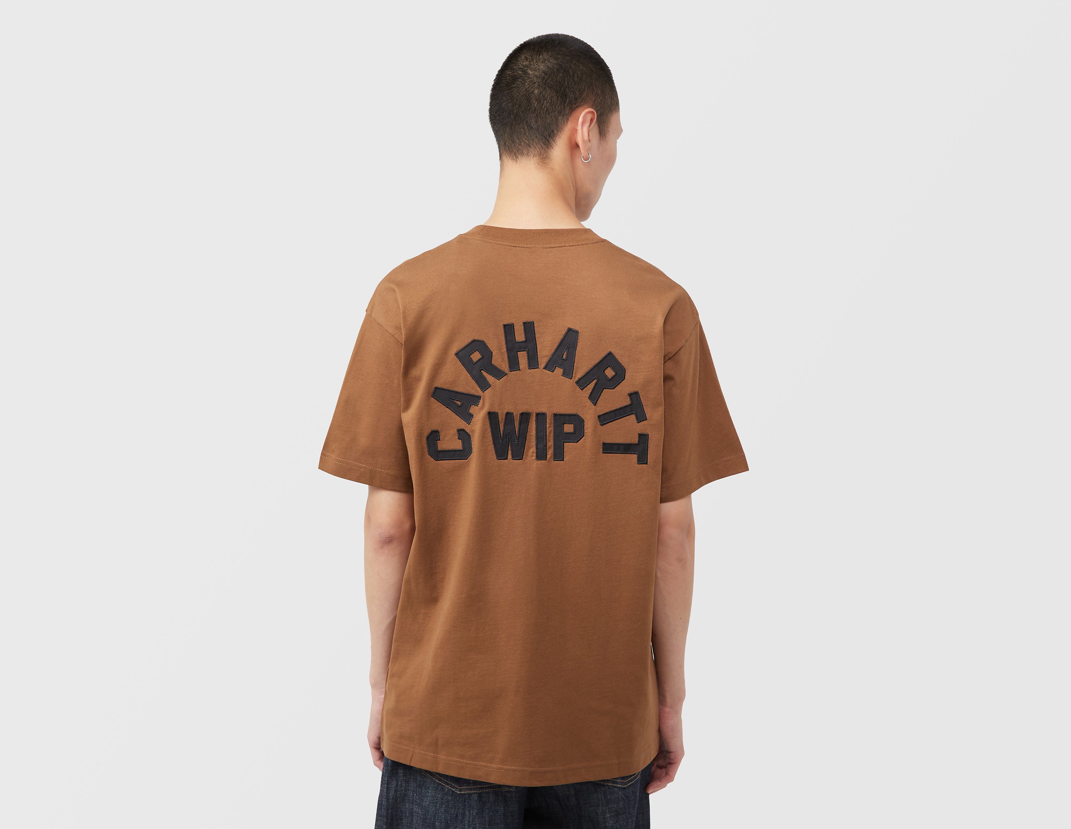Carhartt WIP Arch Script T-Shirt, bruin