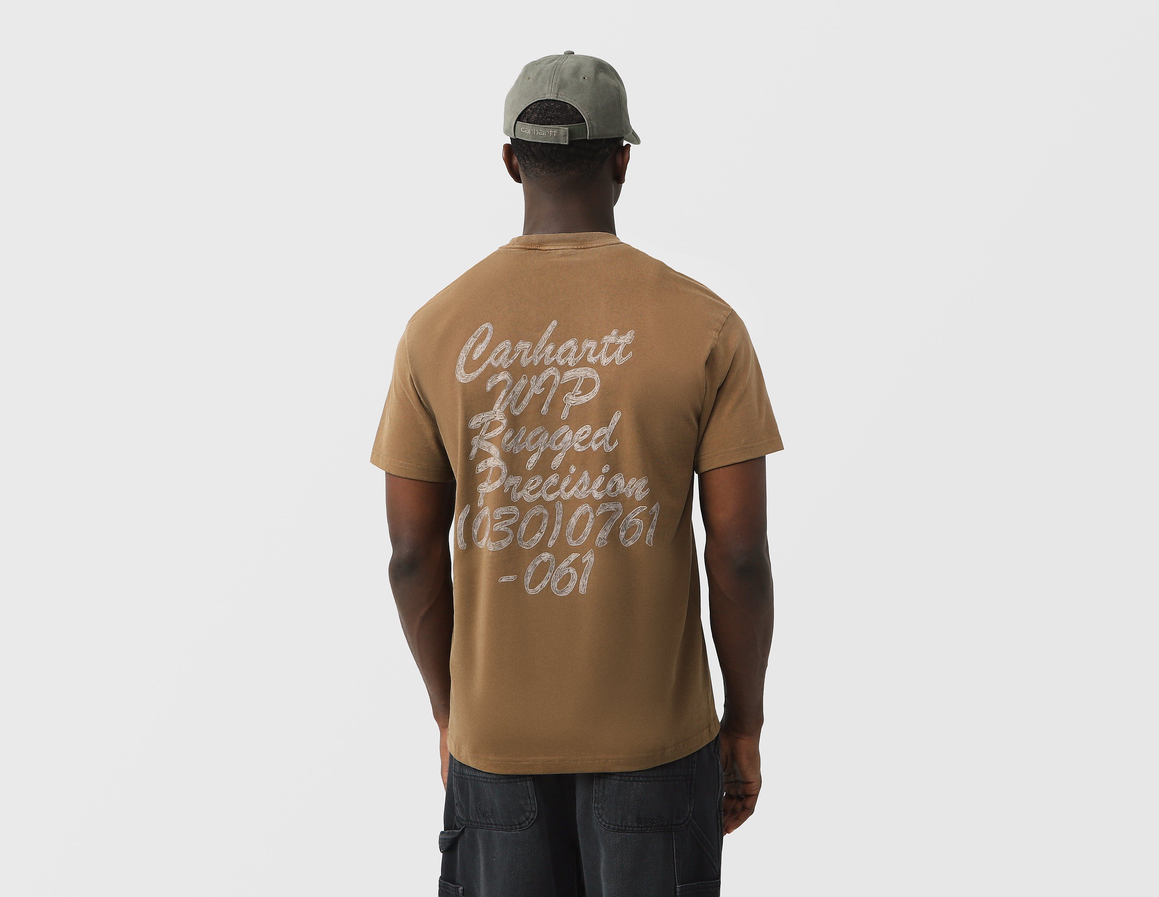 Carhartt WIP Hatching Script T-Shirt, bruin