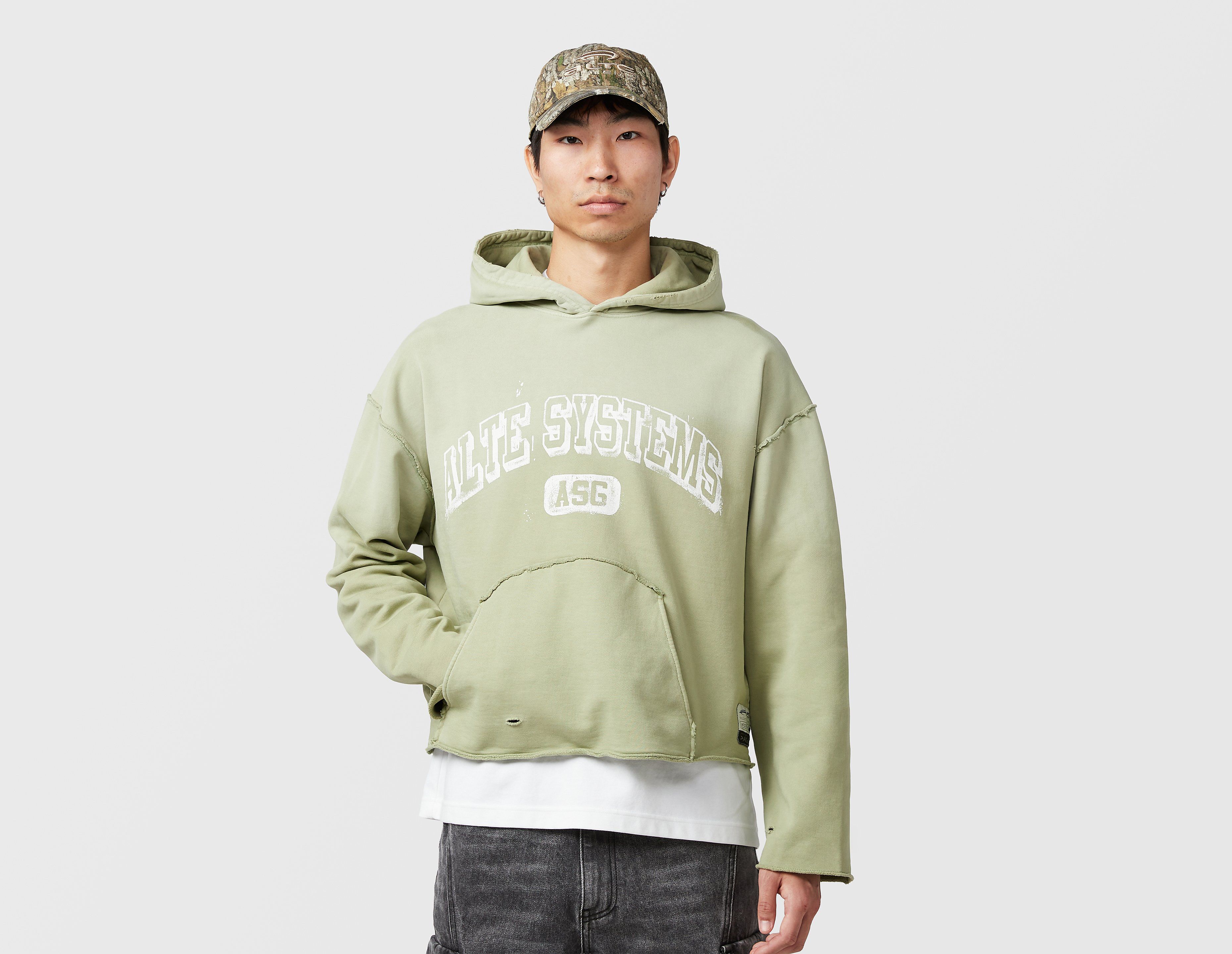 Alte Systems Analog Hoodie, verde