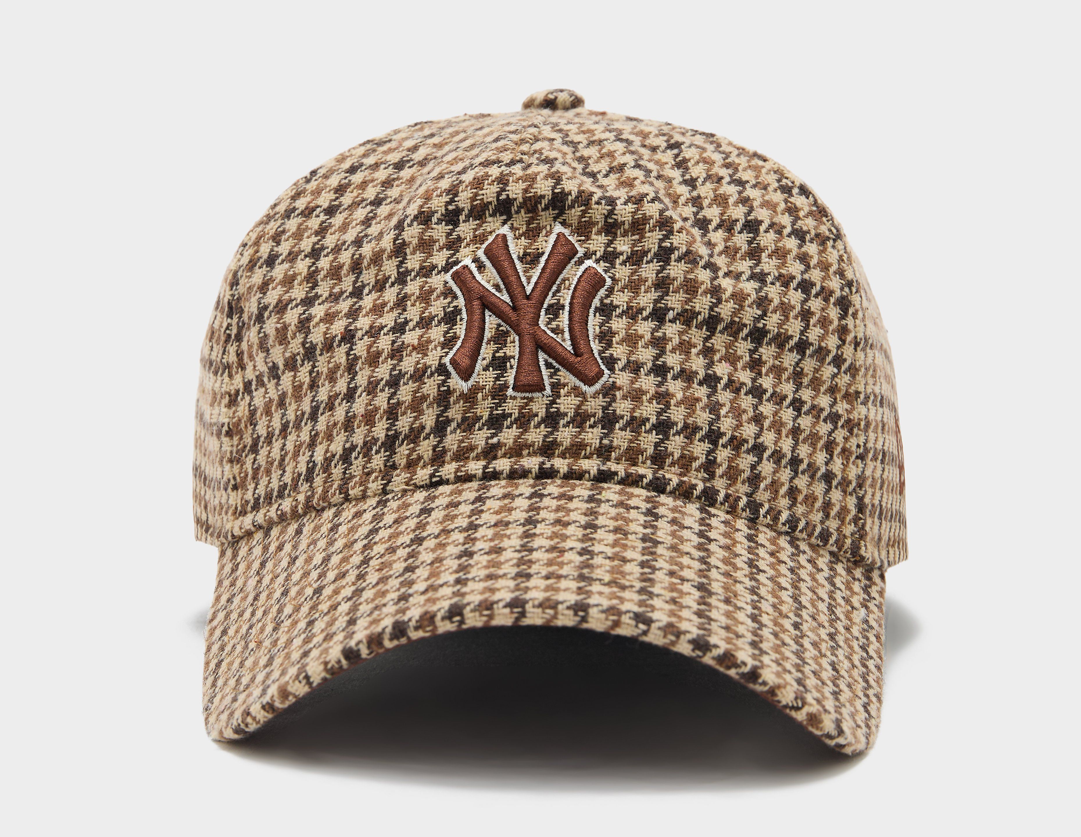 New era New York Yankees Check A-Frame 9TWENTY Cap, beige