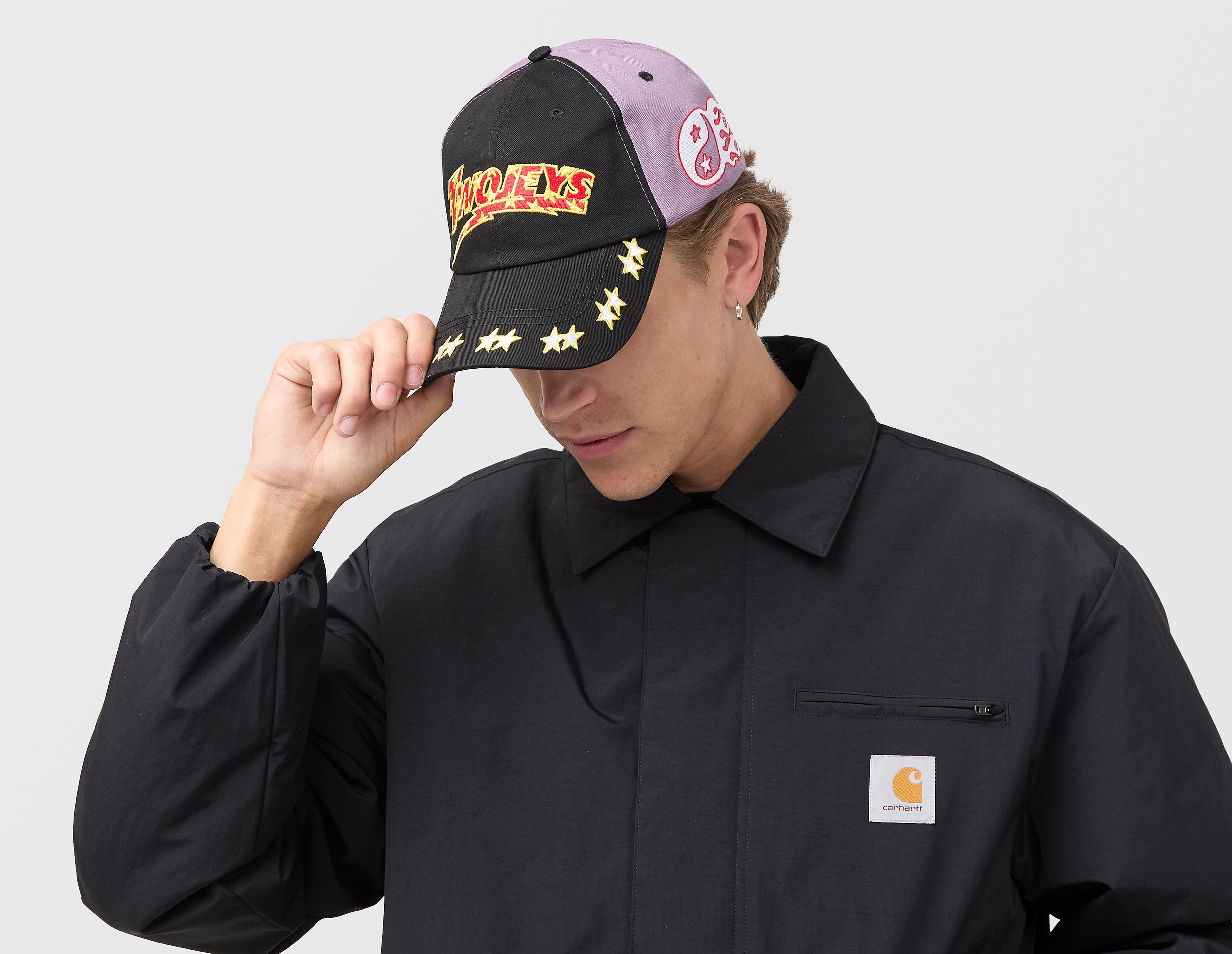 Twojeys Embroidered Dad Pet, paars