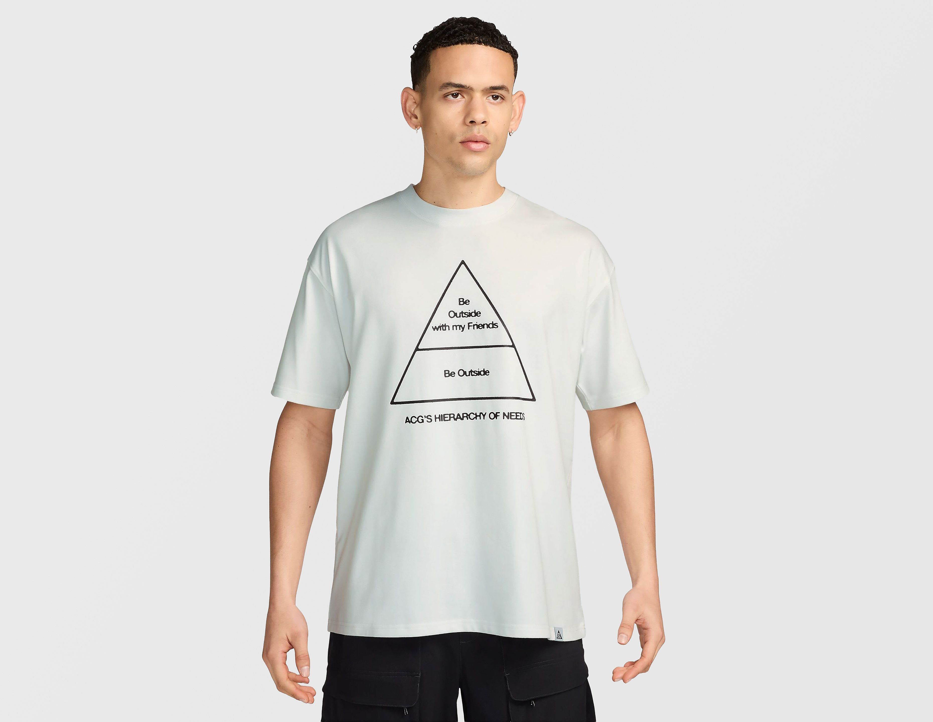 Nike ACG Dri-FIT Hierarchy T-Shirt, wit