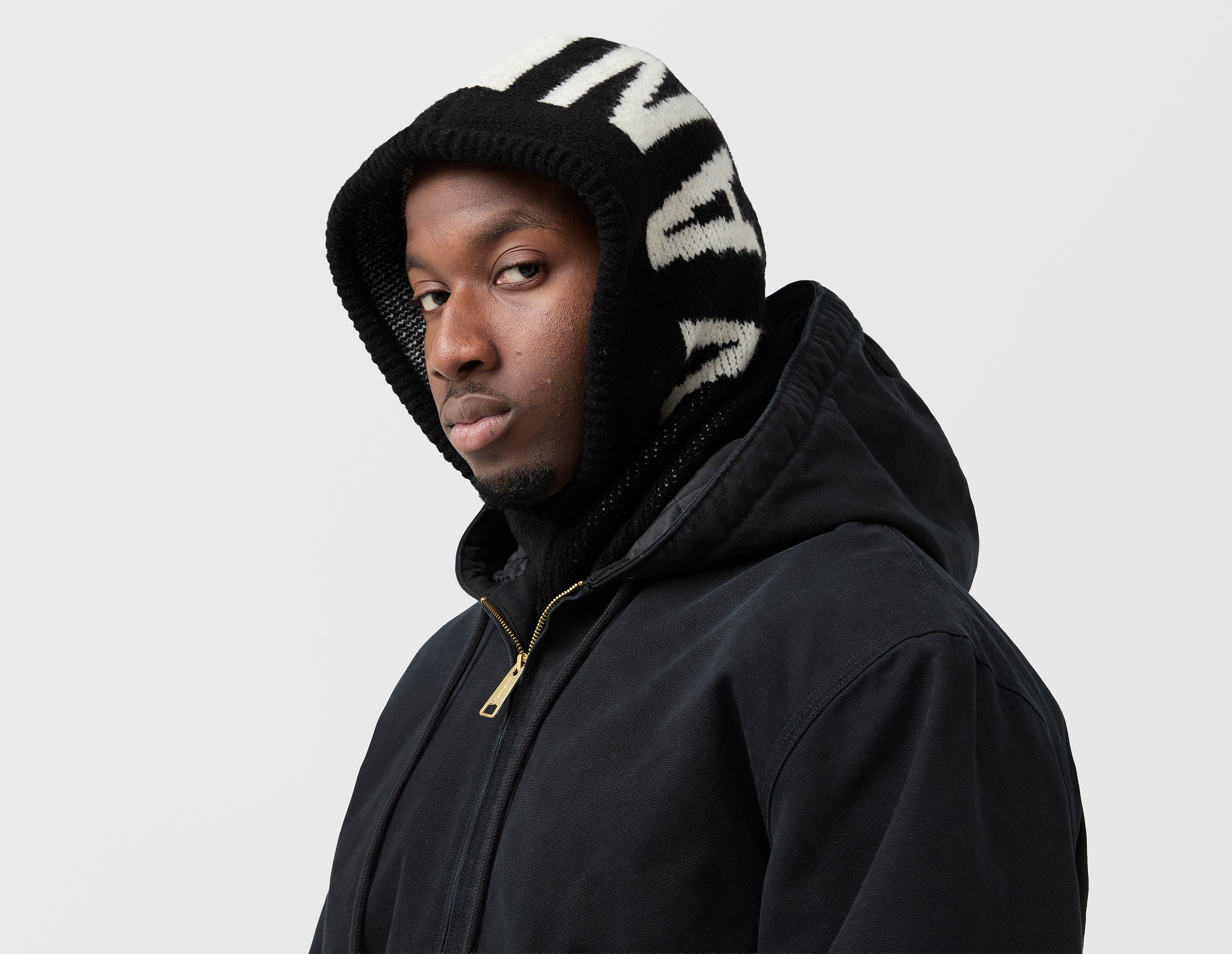 New era Wordmark Knit Balaclava, zwart