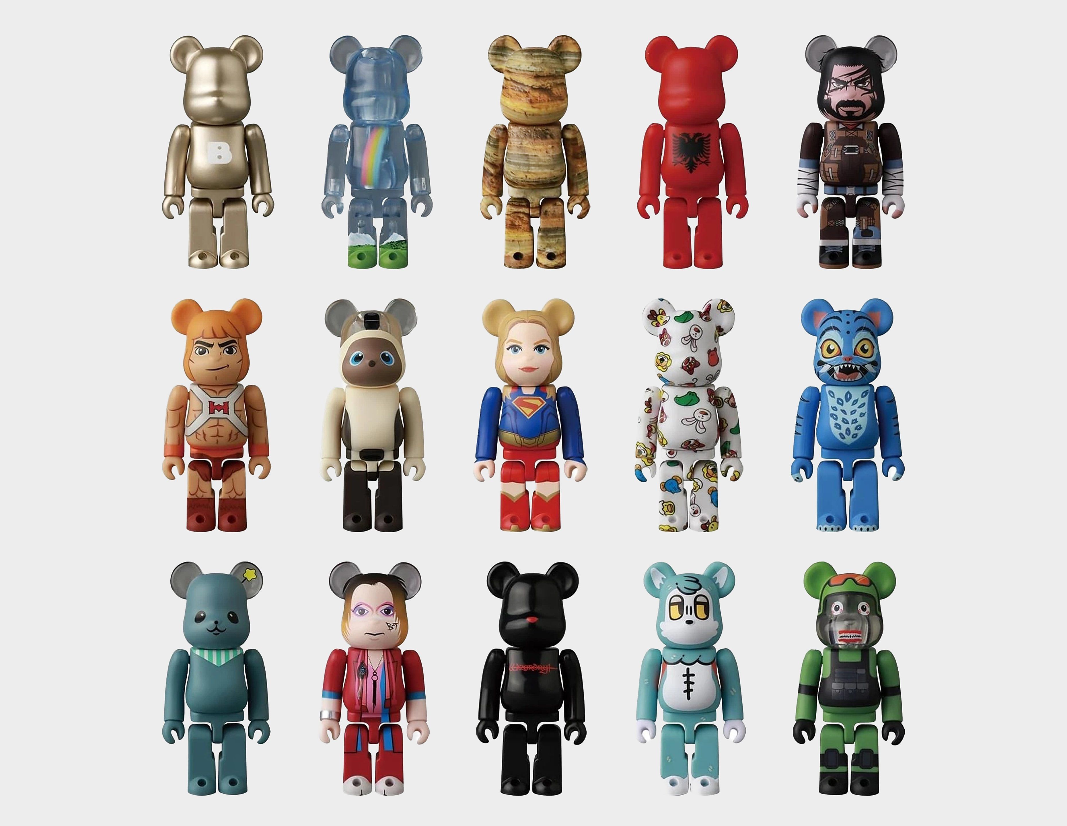 Medicom BE@RBRICK 100% Series 52, meerkleurig