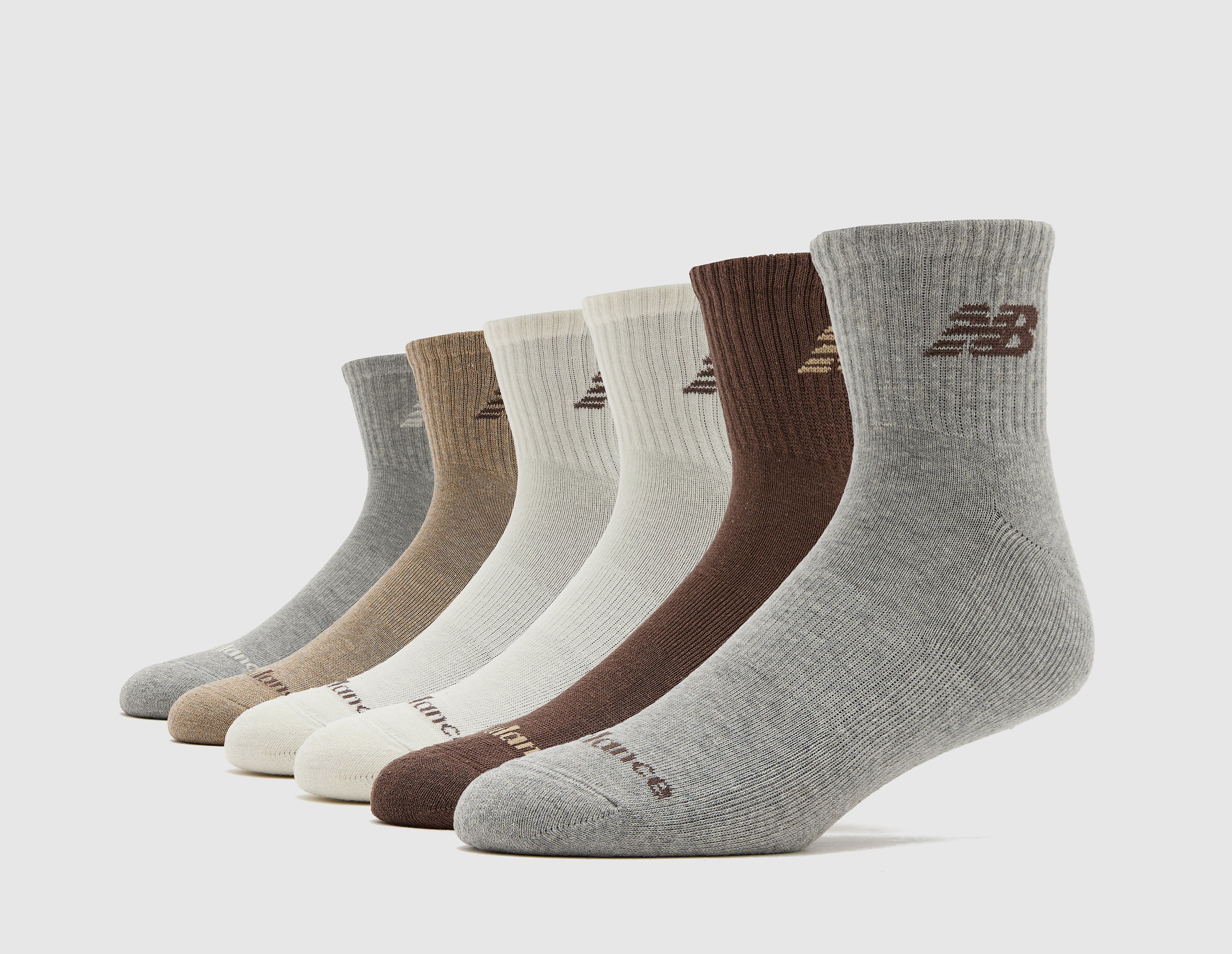 New Balance Confezione Da 6 Paia Di Calzini color da Uomo Taglia 5-8UK - Immagine 1