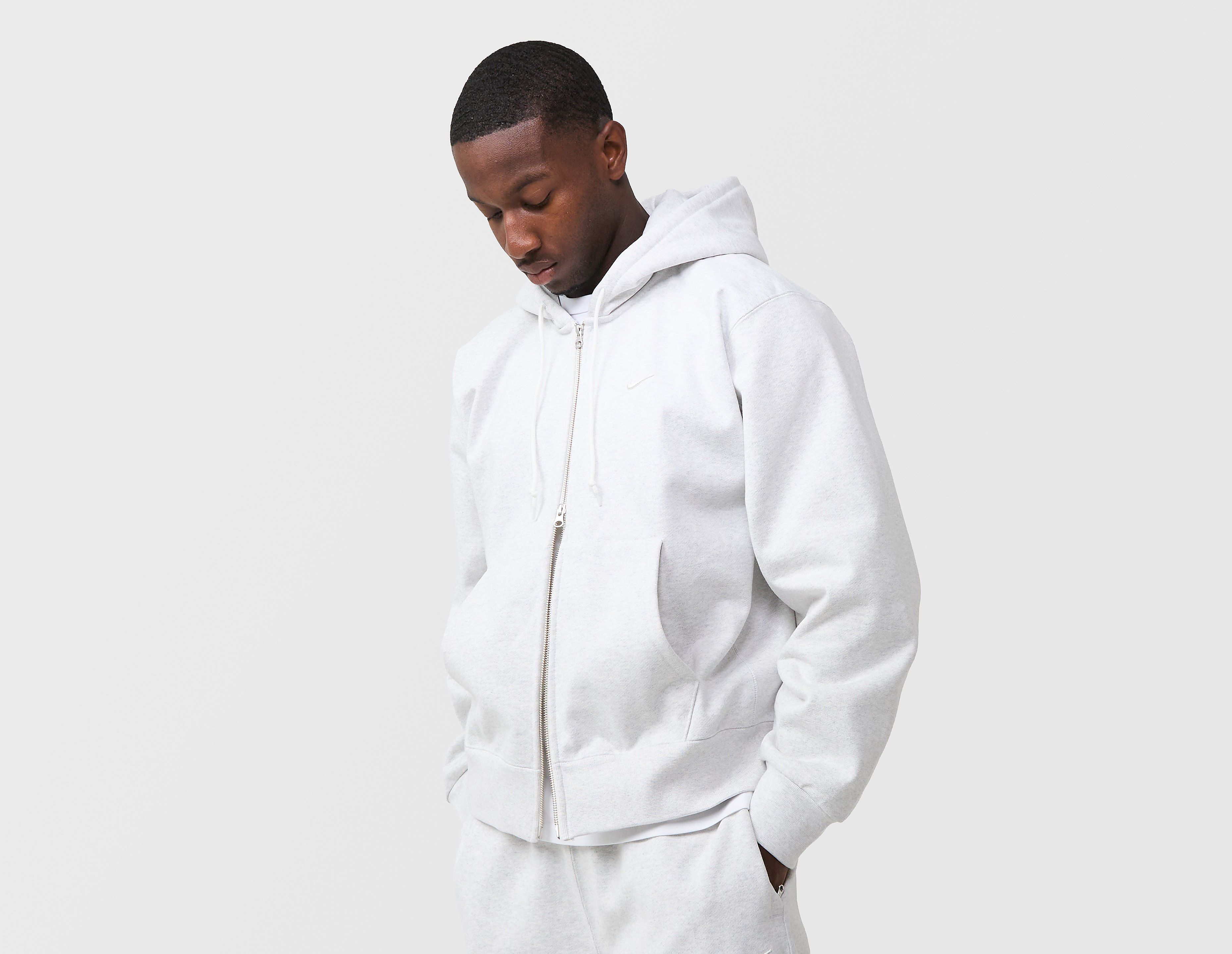 Nike NRG 560 Full-Zip Fleece Hoodie, grijs