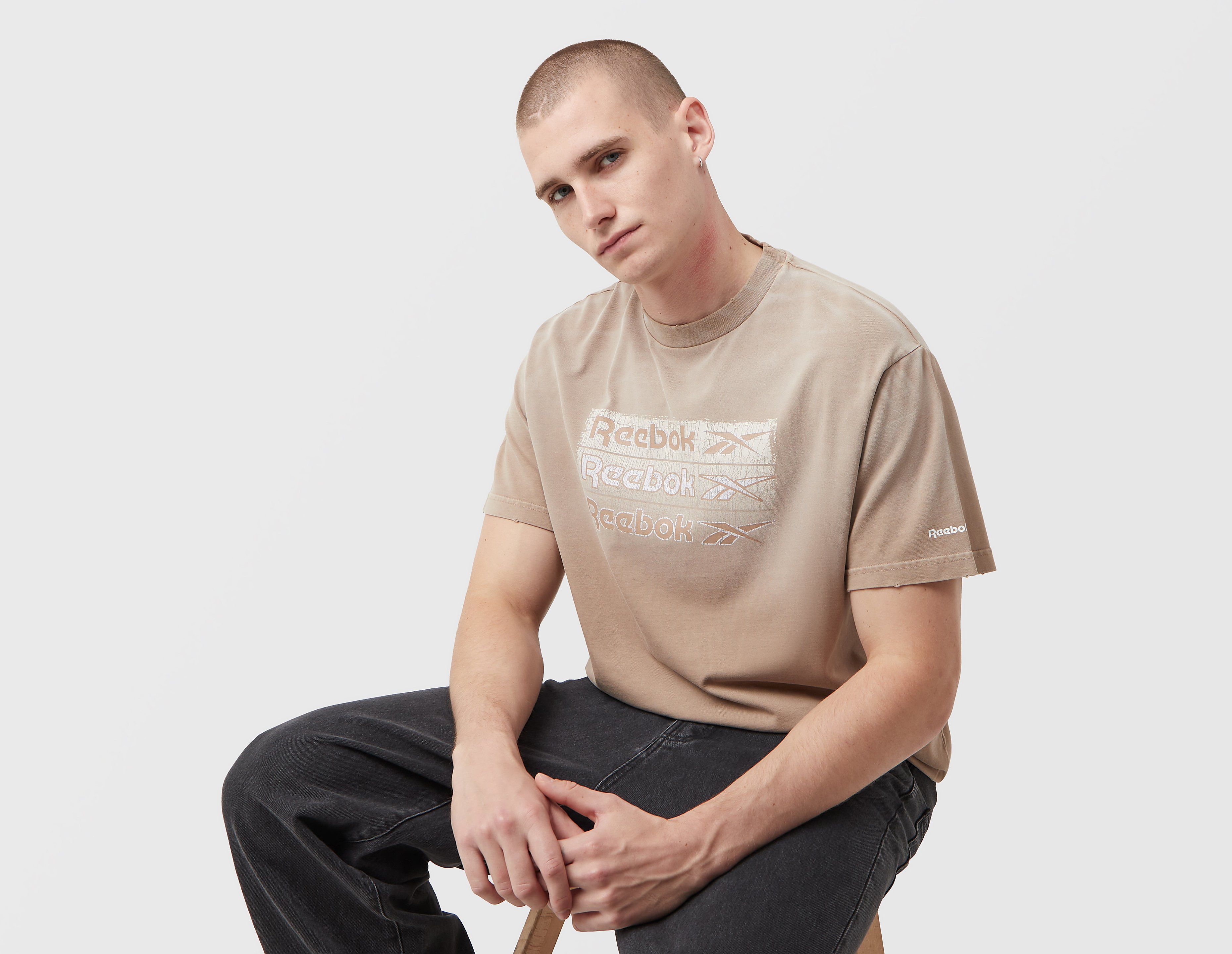 Reebok Poster T-Shirt, bruin