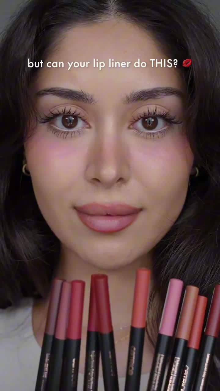 Catrice Precision Ink Lip Liner Stain Swatches