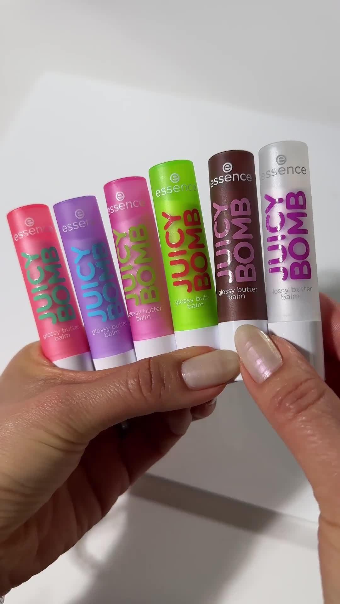 essence Juicy Bomb Wereld Glossy Butter Balm Product