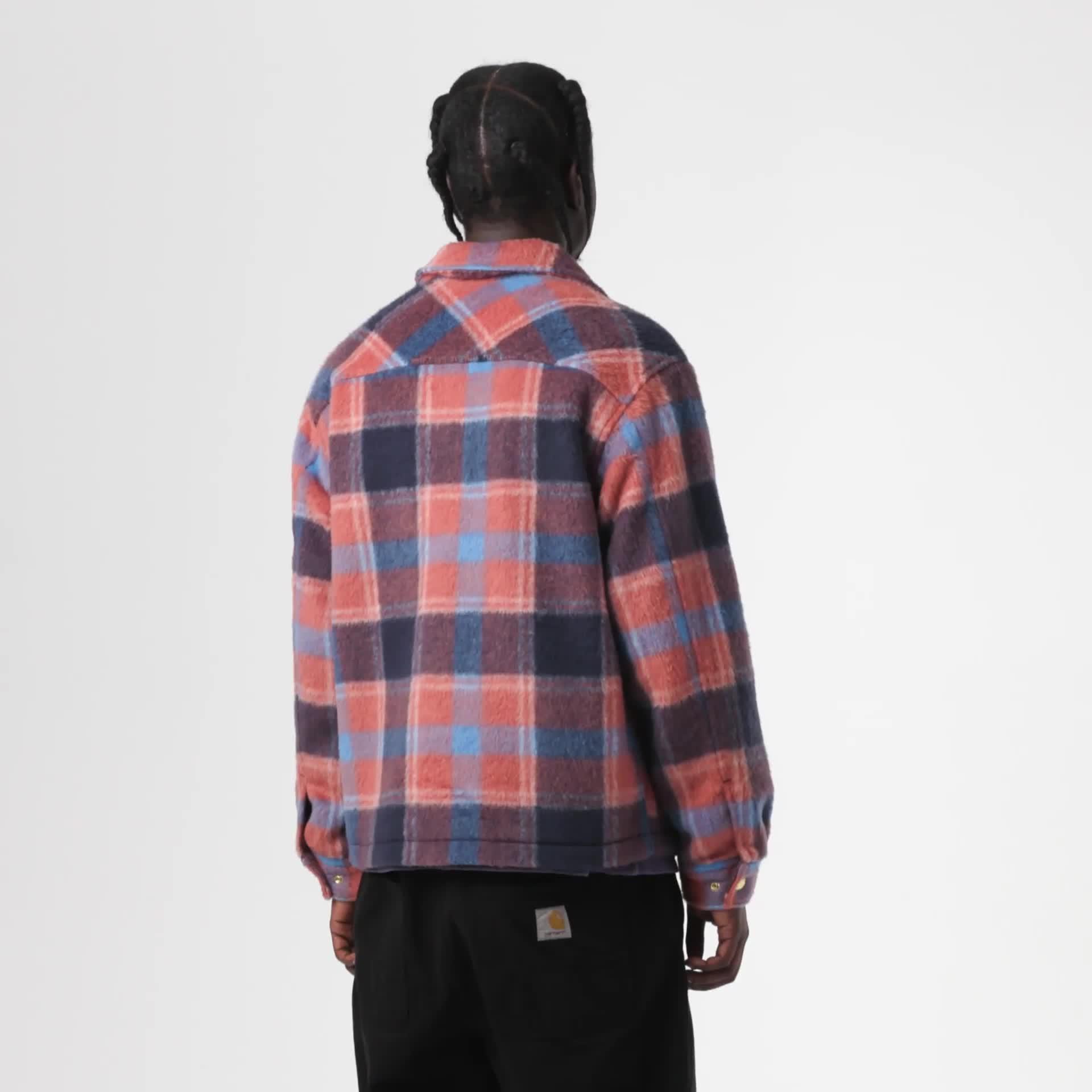 Carhartt WIP Kyron Shirt Jac, Ash Pink | Official Online Store