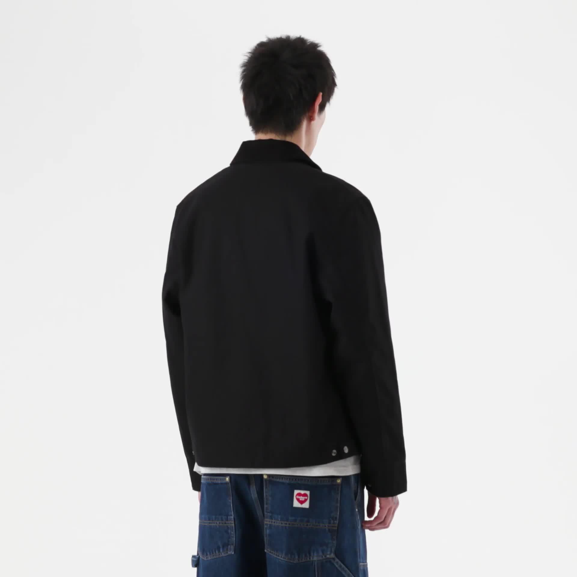 Carhartt WIP Detroit Jacket (Winter), Black / Black | Official