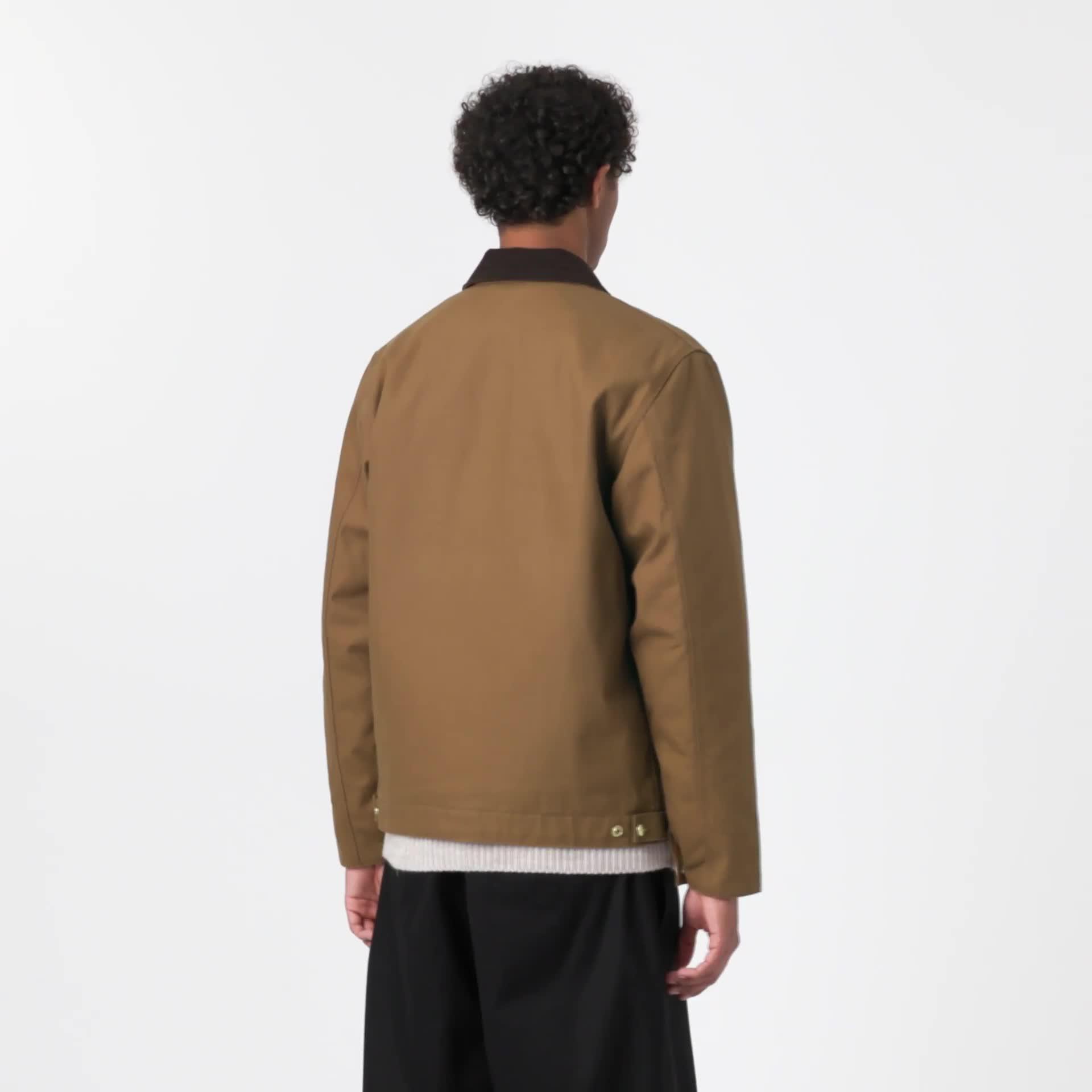 Carhartt WIP Detroit Jacket (Winter), Hamilton Brown / Tobacco