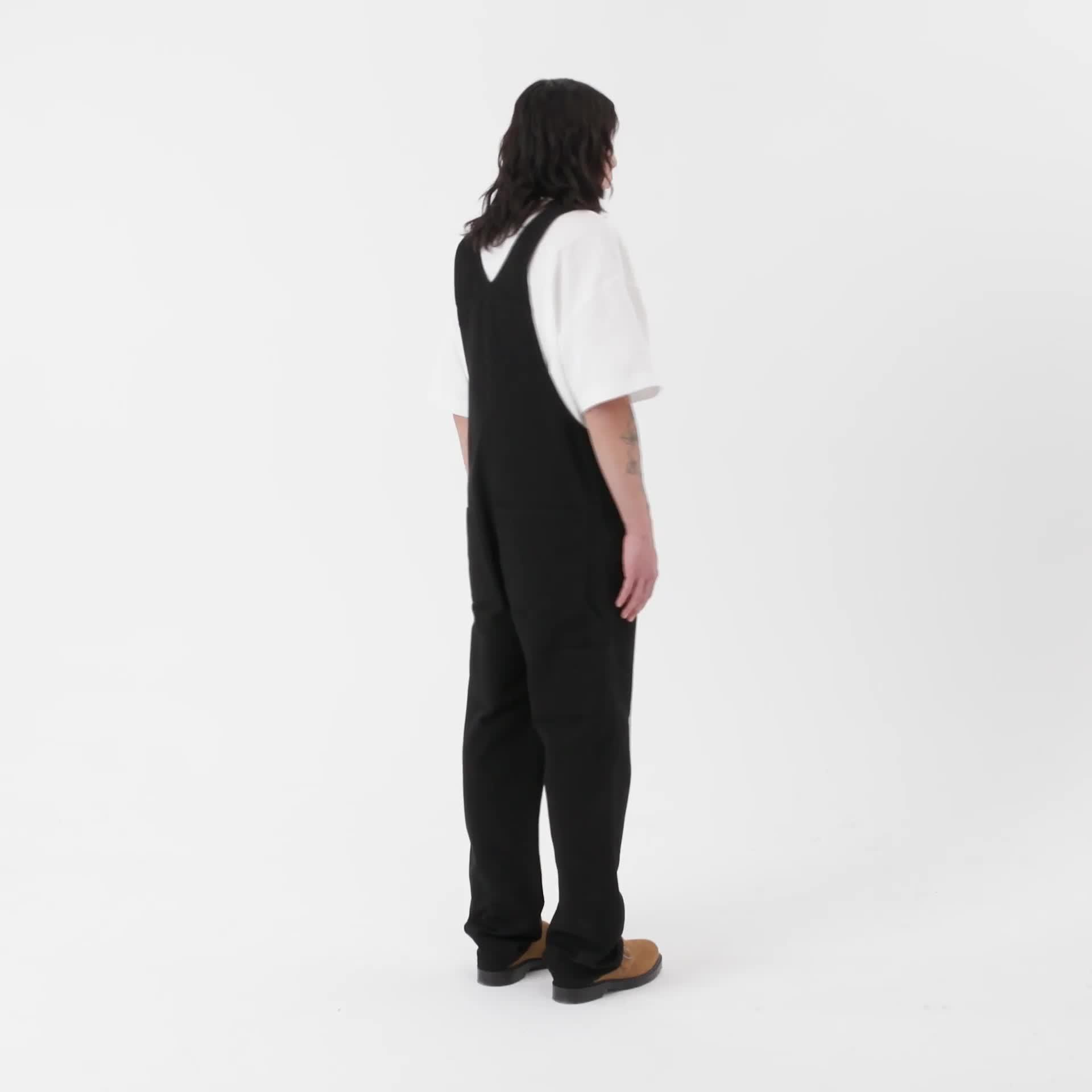 Carhartt WIP Bib Overall, Black | Official Online Store