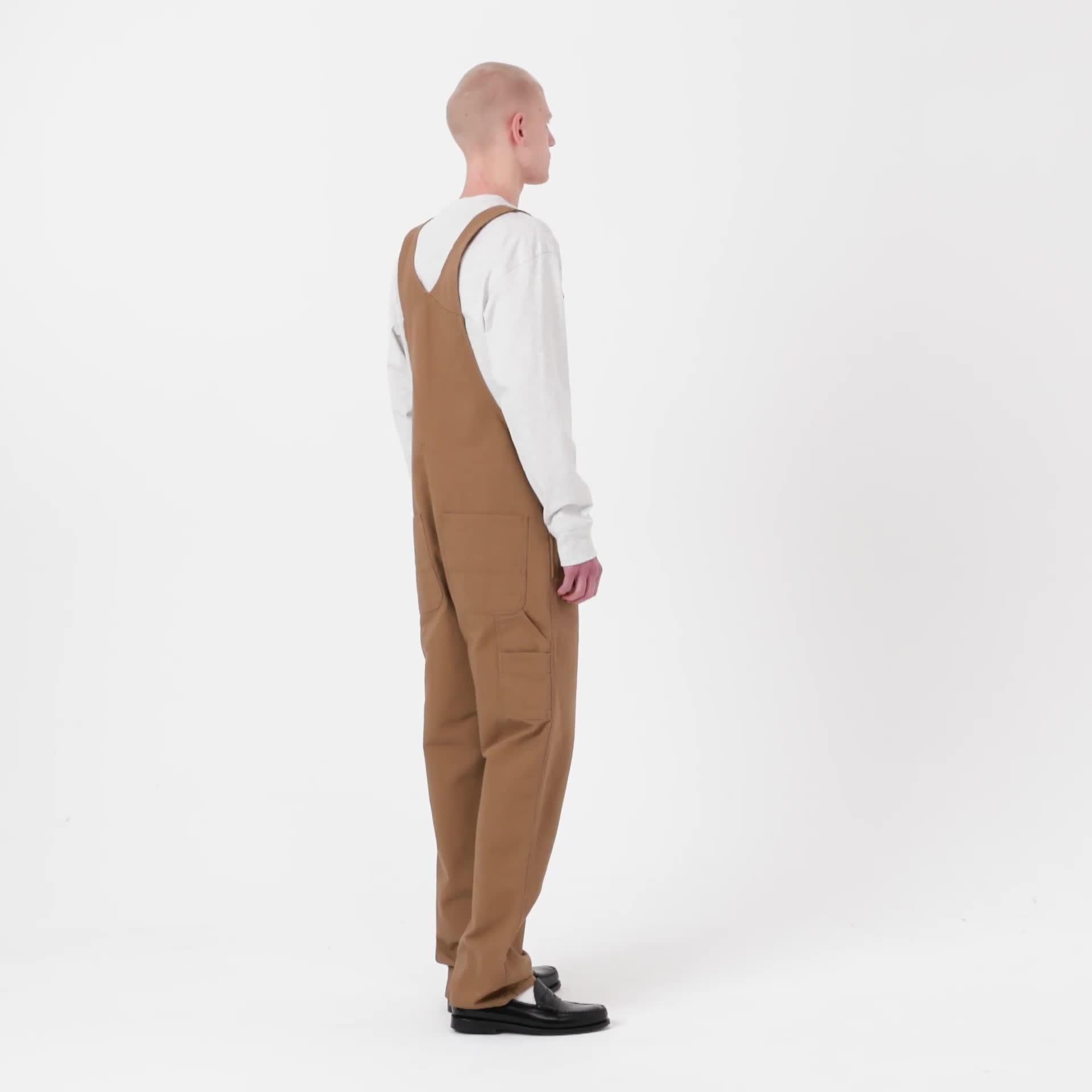 Carhartt WIP Bib Overall, Hamilton Brown | Official Online Store