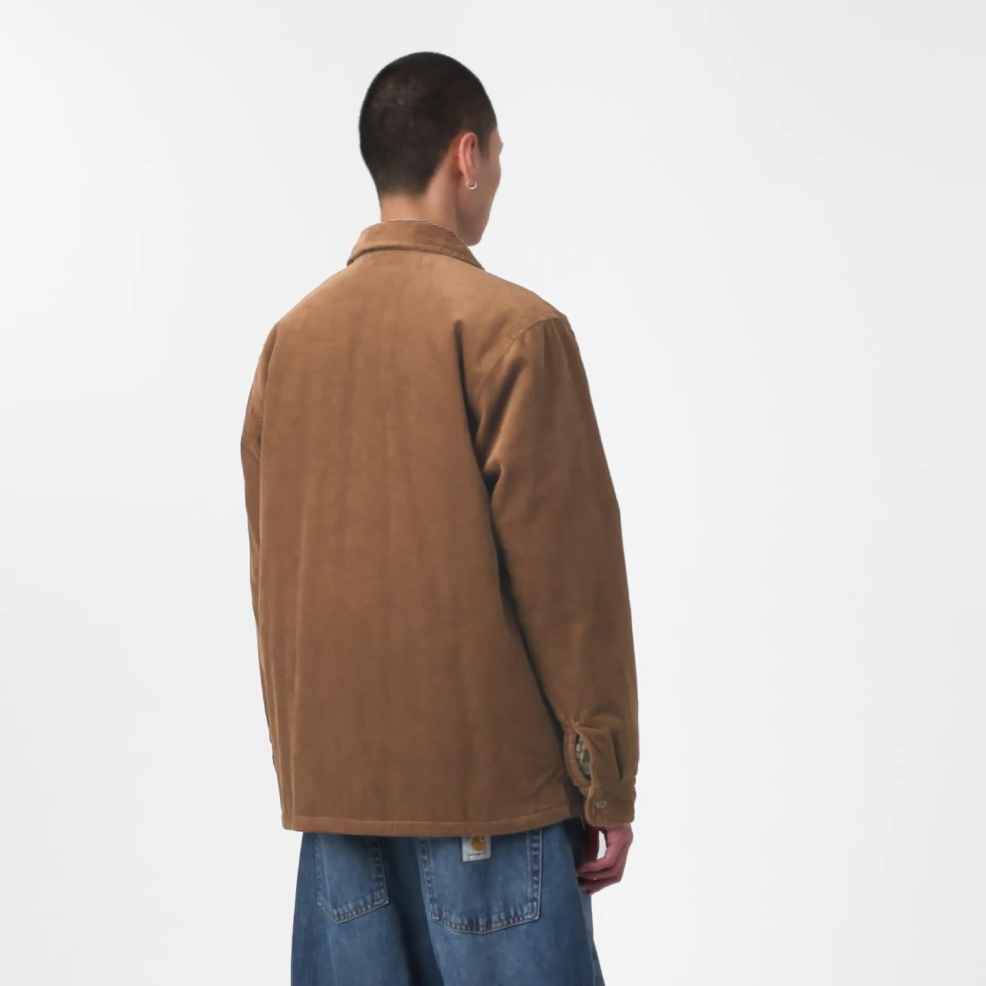 Carhartt WIP Whitsome Shirt Jac, WIP H Brown | Official Online Store
