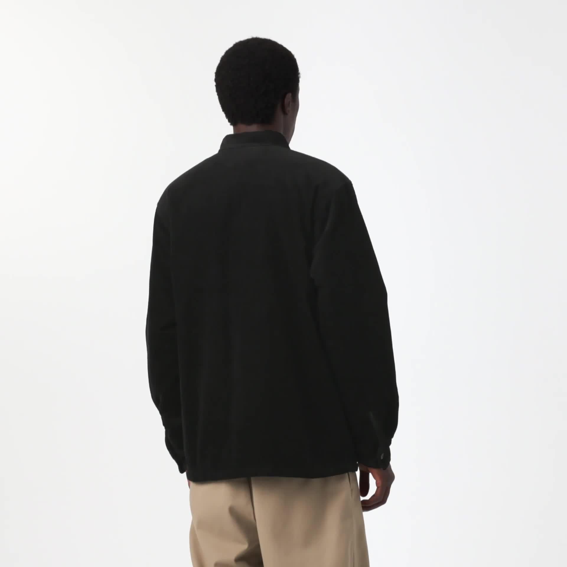 Carhartt WIP Whitsome Shirt Jac, Black | Official Online Store