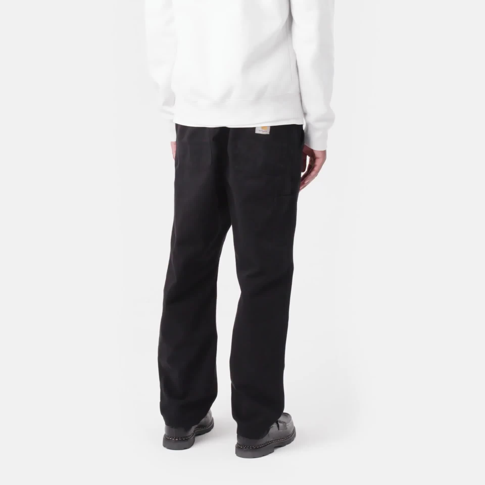 Carhartt WIP Flint Pant, Black | Official Online Store