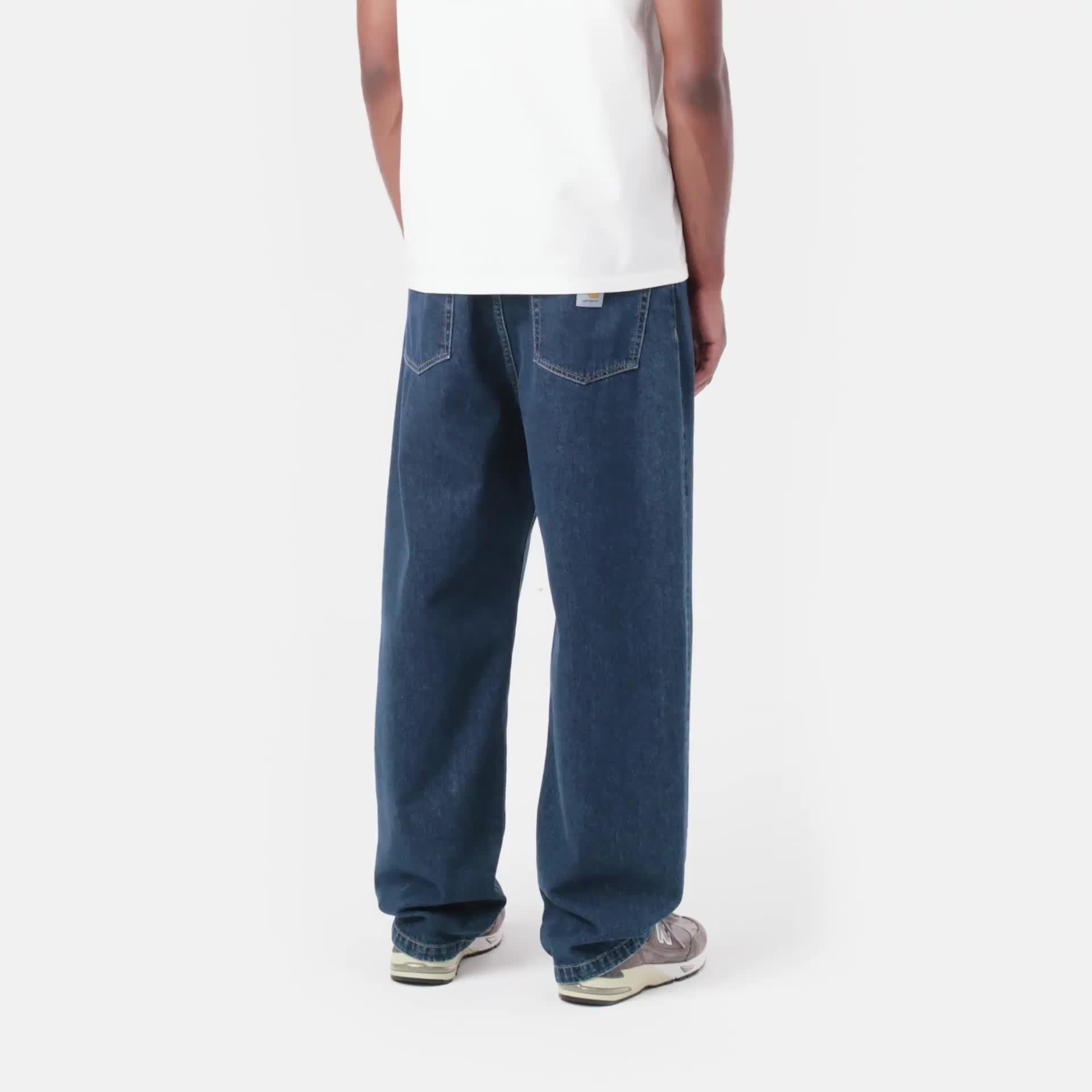 パンツ Landon pant stone dyed navy 34 Pants and leggings Carhartt WIP Landon Pant Stone Washed