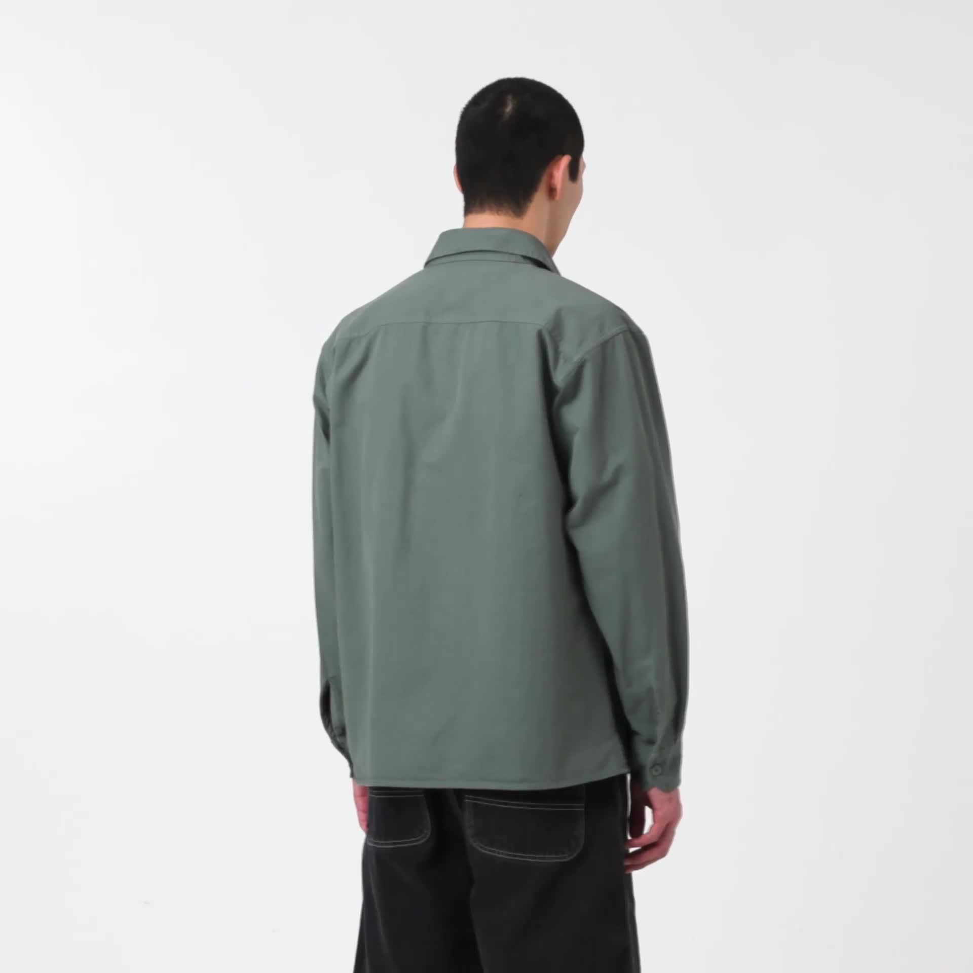 Carhartt オリーブグリーン カバーオールRENO SHIRT JAC Carhartt WIP RENO SHIRT - Summer jacket - green - Zalando.ie