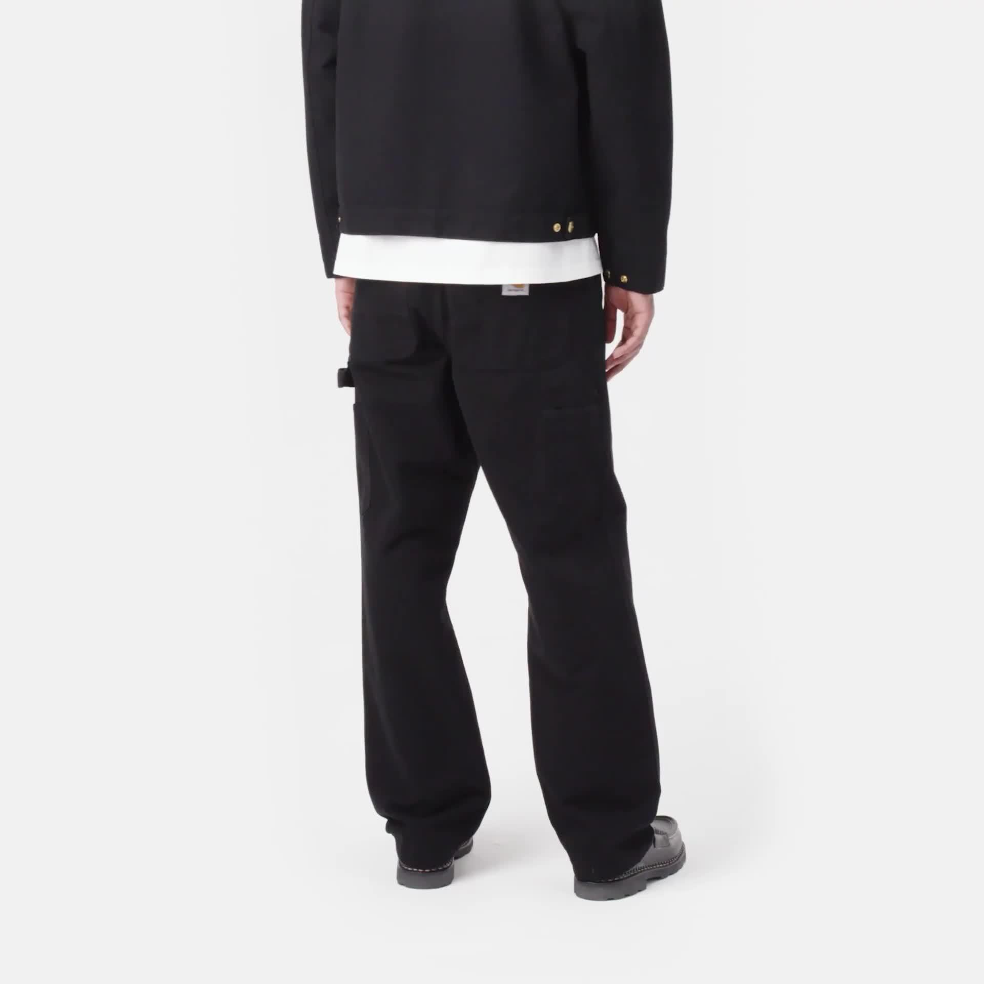 Carhartt WIP Single Knee Pant, Black | Official Online Store