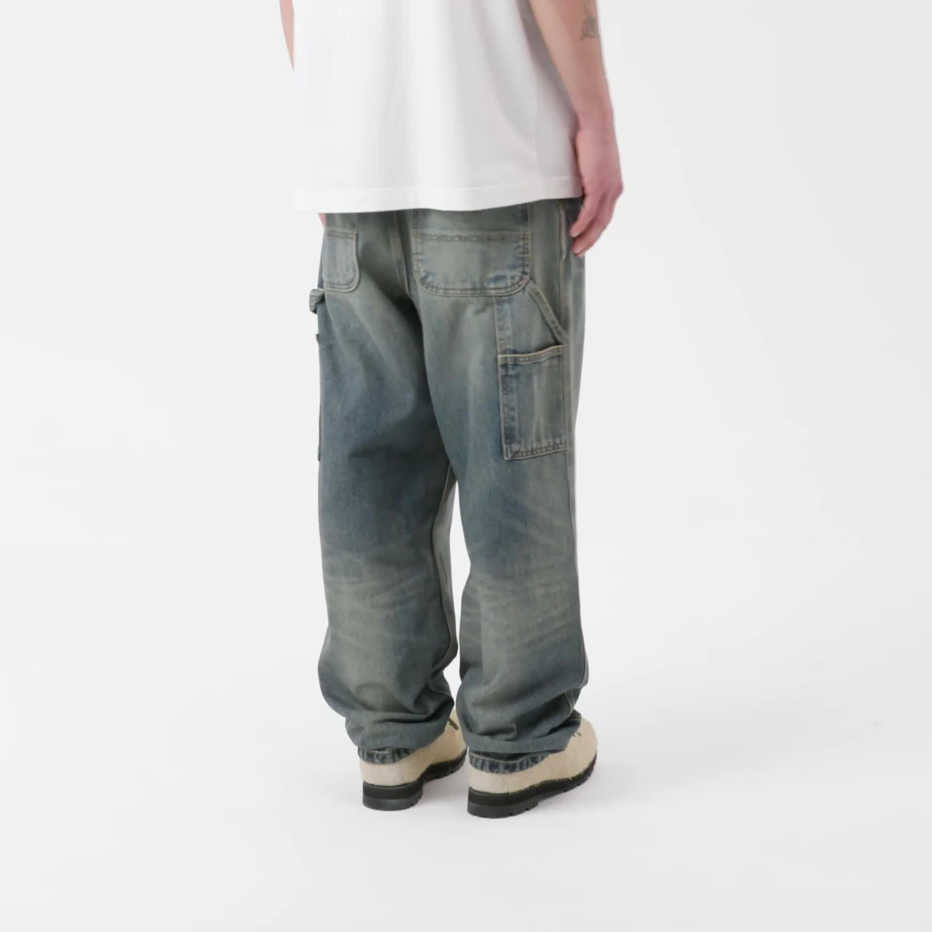 Carhartt WIP Single Knee Pant, Blue | Official Online Store