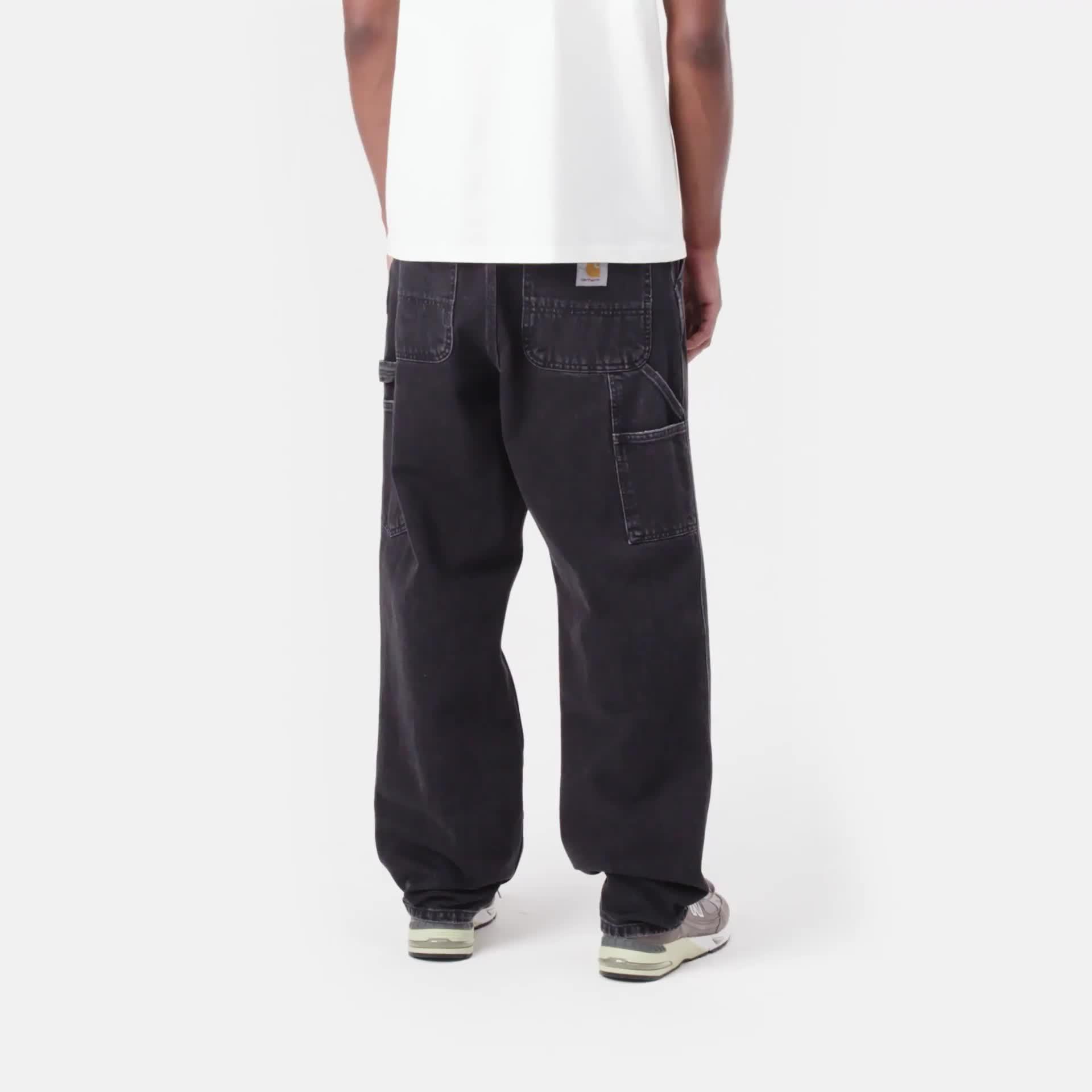 Carhartt WIP Single Knee Pant, Black | Official Online Store