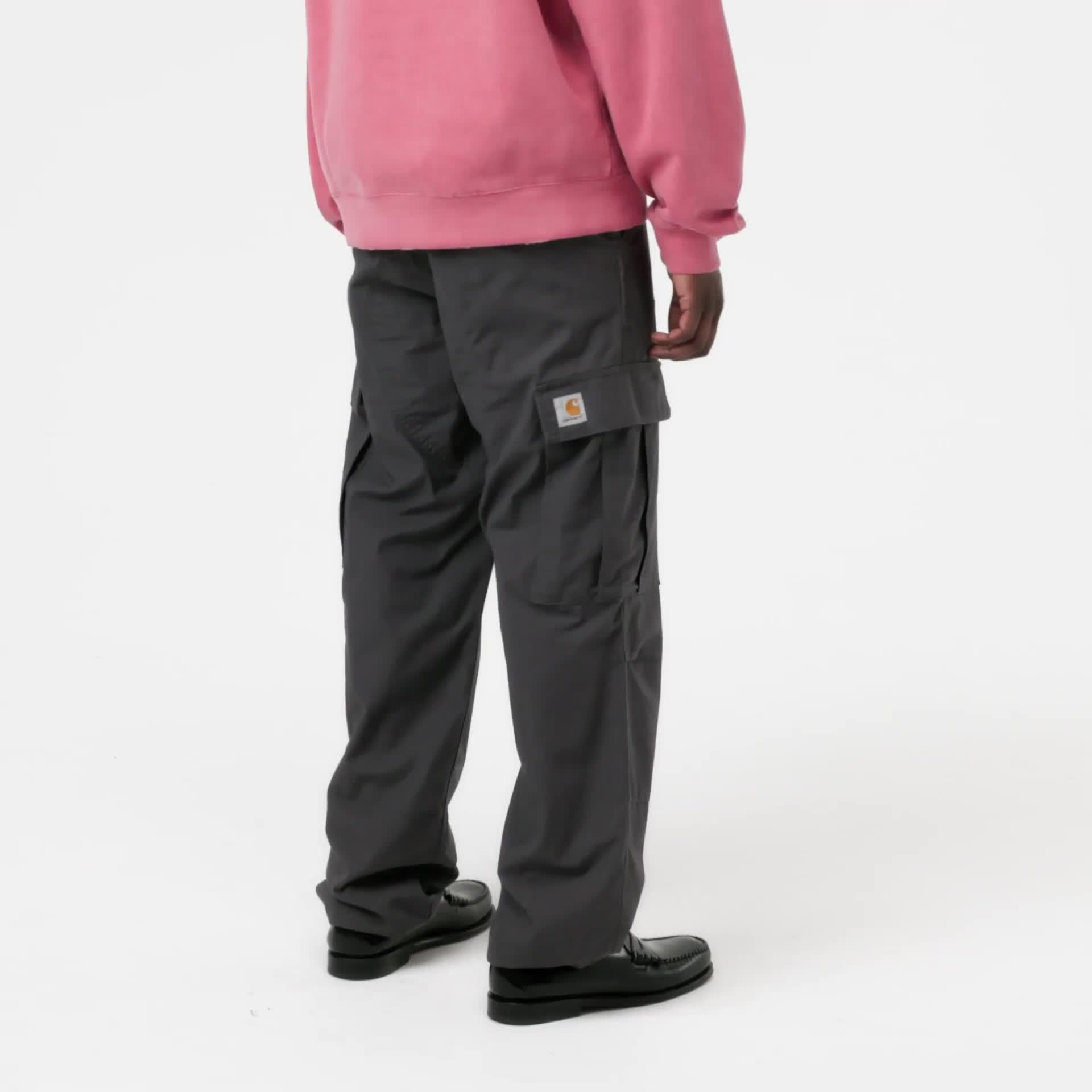 Carhartt WIP Regular Cargo Pant, Graphite | Official Online Store