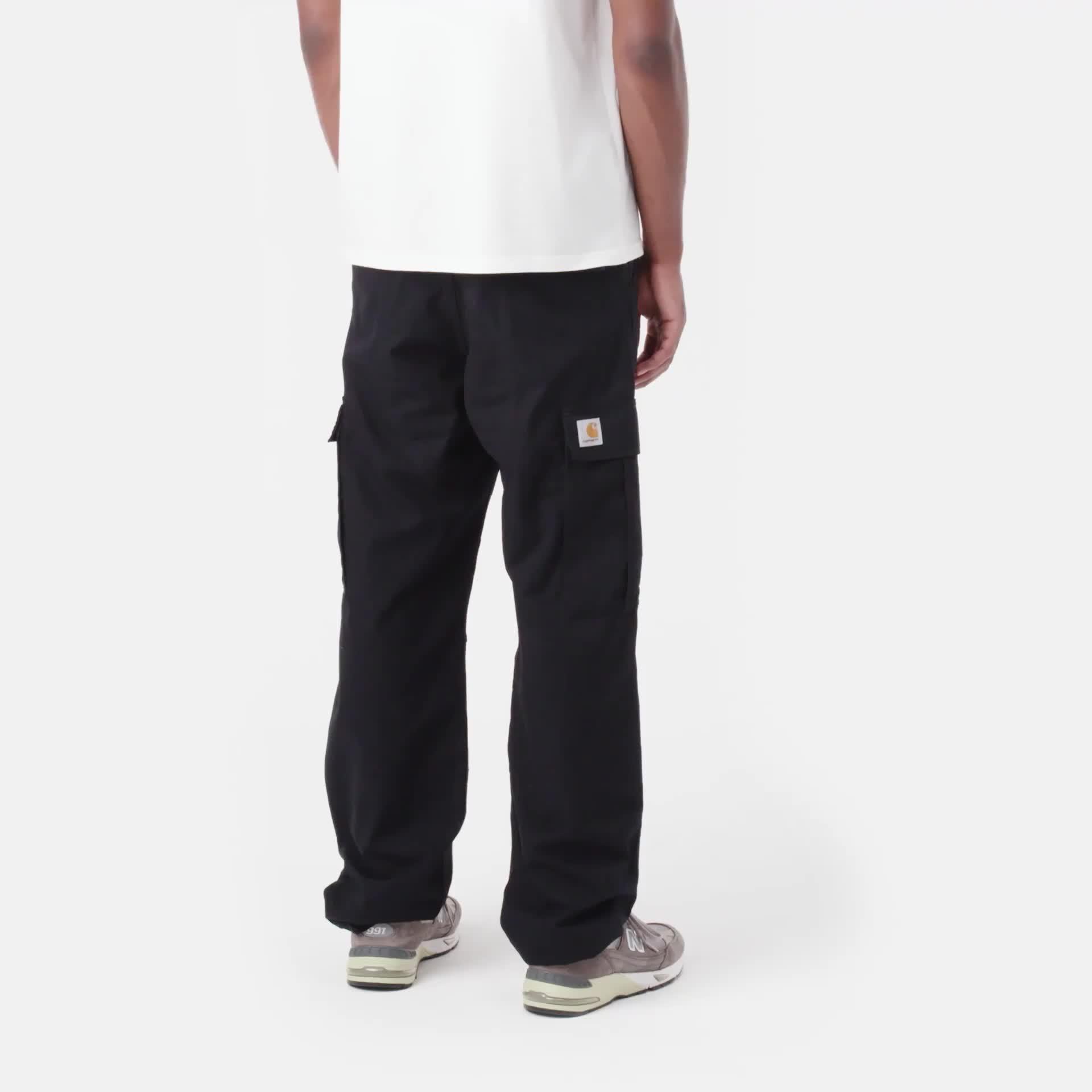 REGULAR CARGO PANT 30×32 Carhartt WIP Regular Cargo Pant | Black | Official Carhartt