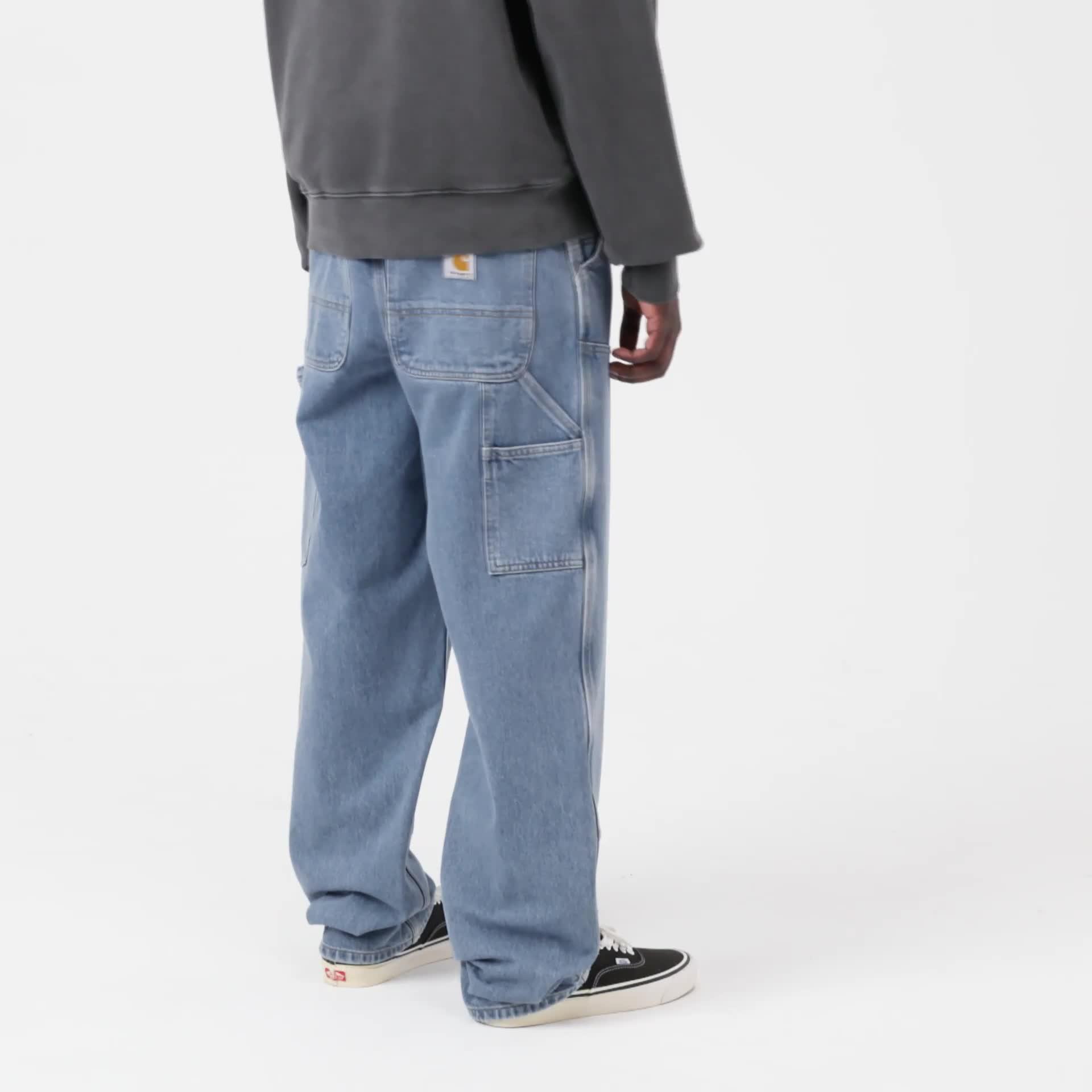 Carhartt WIP Double Knee Pant, Blue | Official Online Store