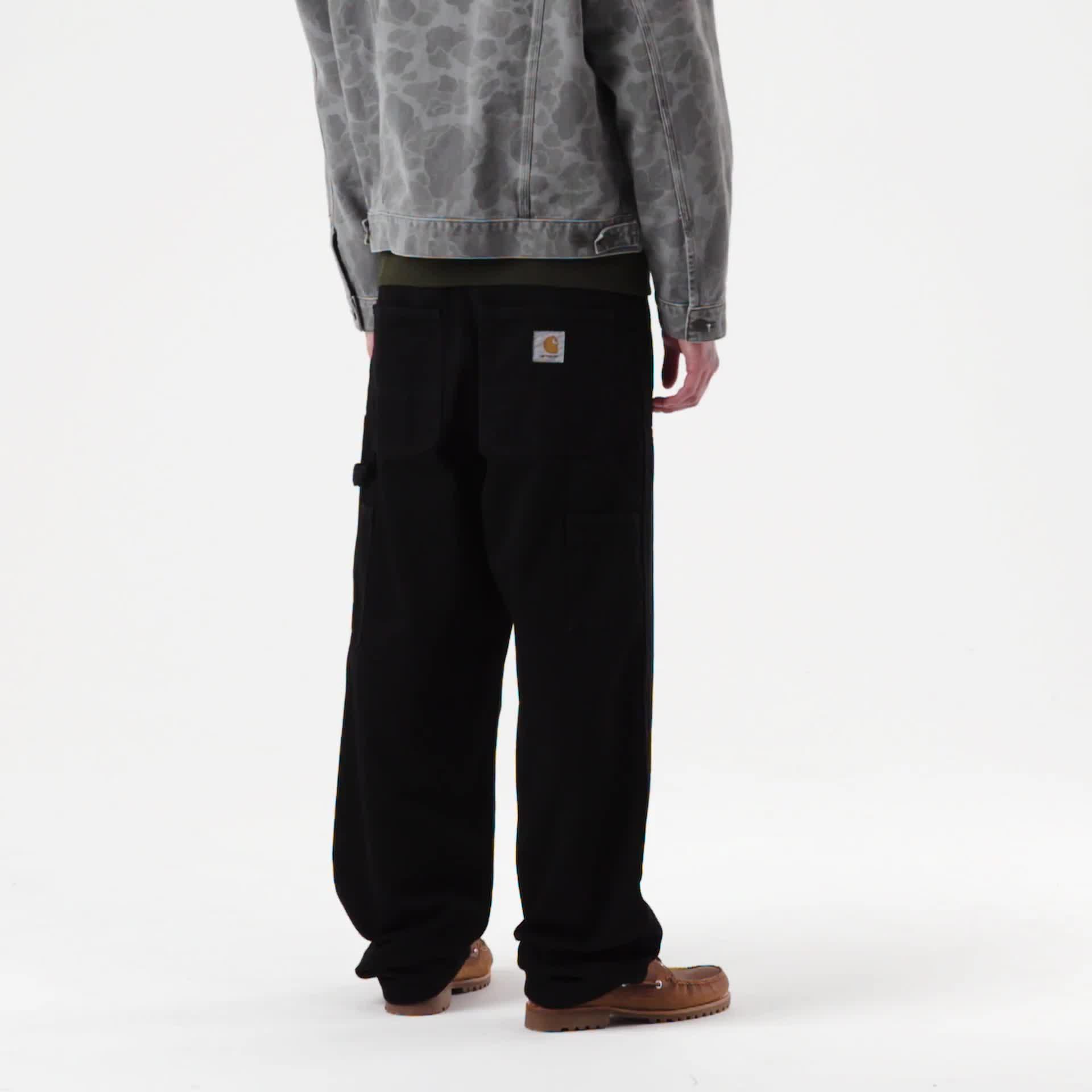 Carhartt WIP Double Knee Pant, Black | Loja online oficial