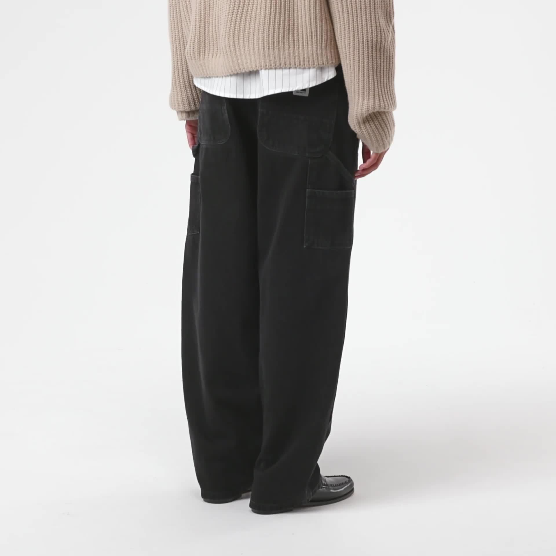 Carhartt WIP W' Brandon Double Knee Pant, Black | Official Online